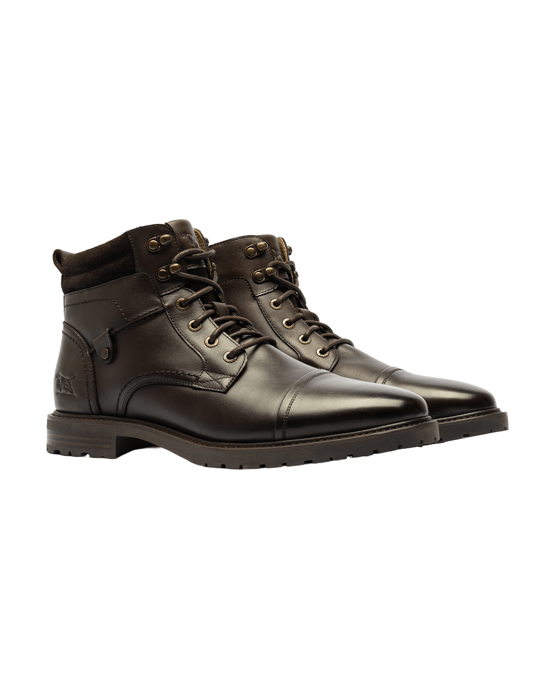 Rodd & Gunn Shoes Rodd & Gunn Chocolate Brown Brookdale Military Boots
