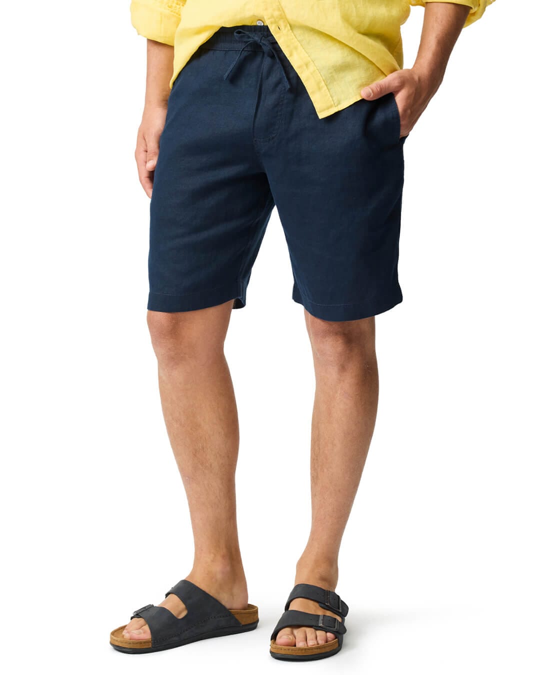 RODD & GUNN Shorts Rodd & Gunn Linen 9" Resort Navy