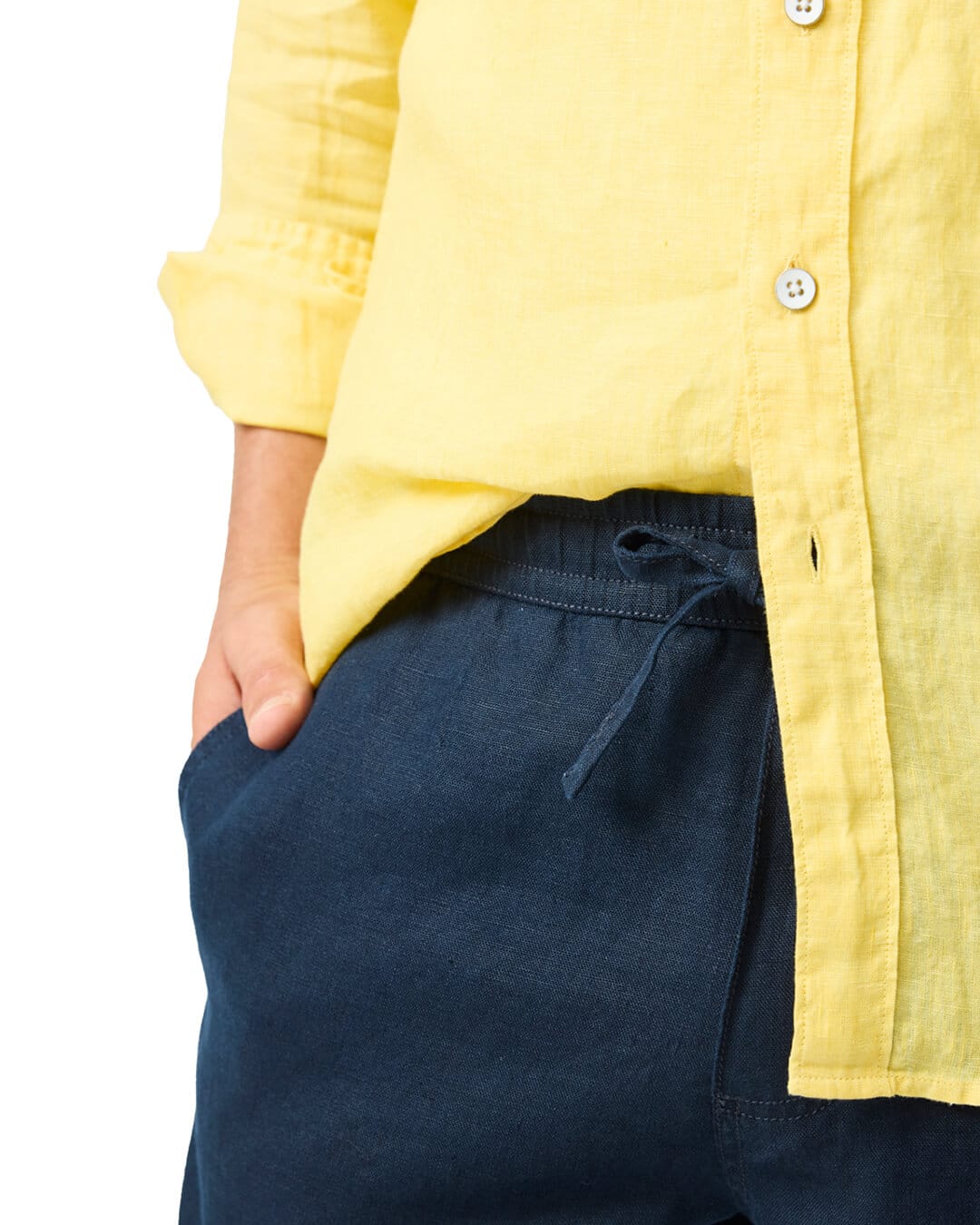 RODD & GUNN Shorts Rodd & Gunn Linen 9" Resort Navy
