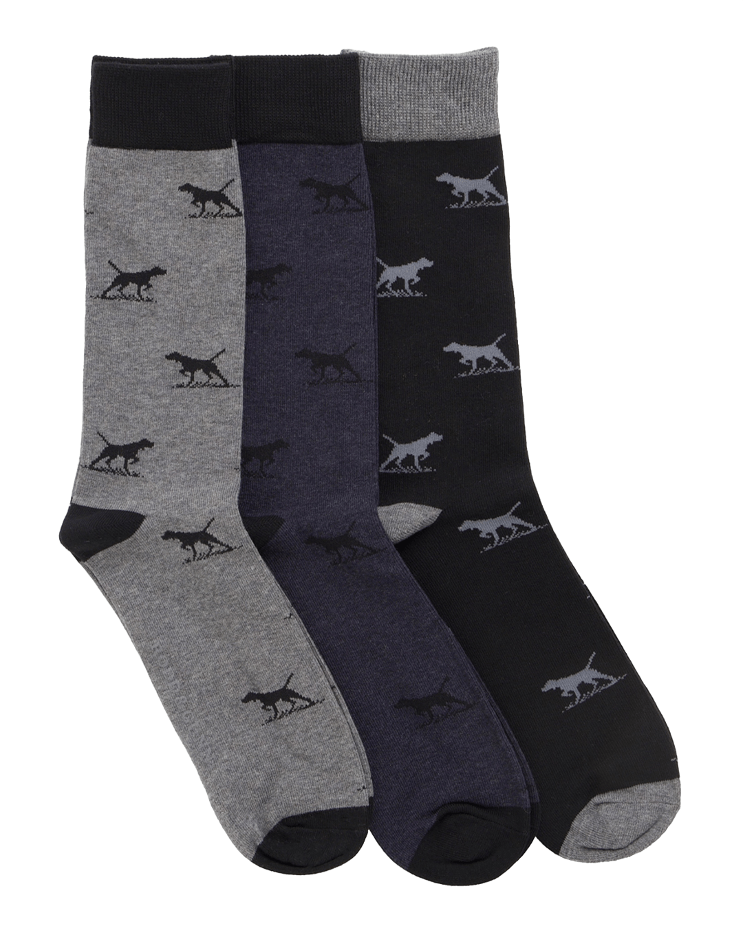 Rodd & Gunn Socks Rodd & Gunn Multicolour Dogs-a-Plenty Socks 3 Pack (Work)