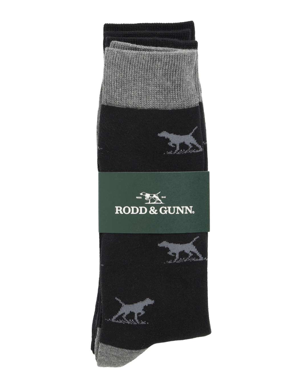 Rodd & Gunn Socks Rodd & Gunn Multicolour Dogs-a-Plenty Socks 3 Pack (Work)