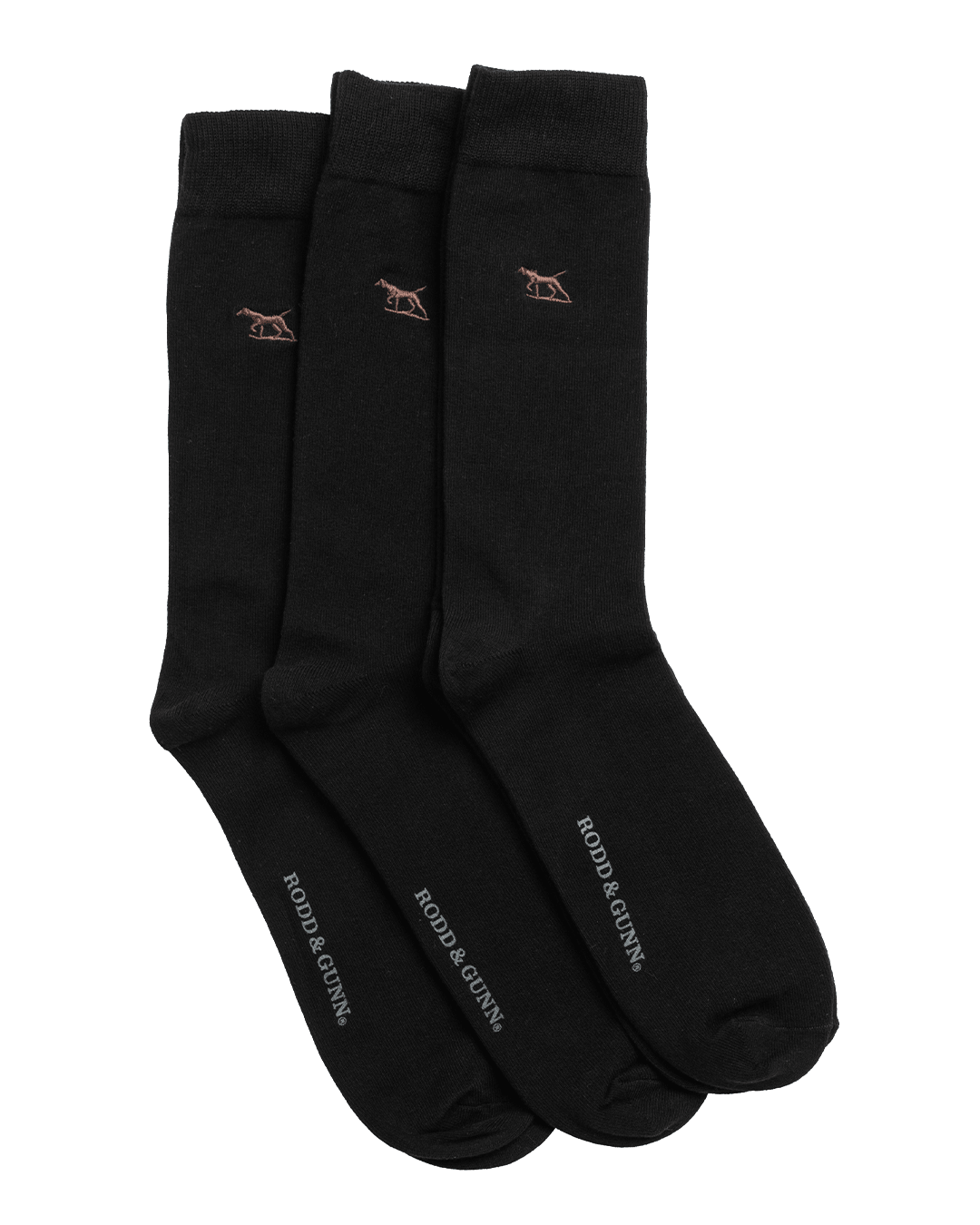 Rodd & Gunn Socks Rodd & Gunn Onyx Black Dry Plains Socks