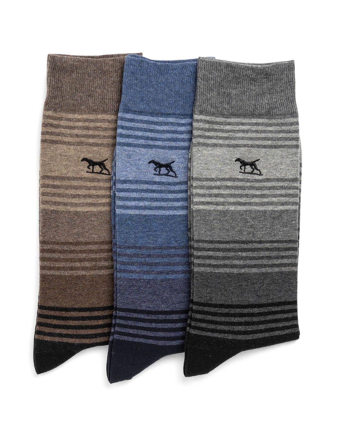 RODD & GUNN Socks RODD & GUNN STRATFORD STRIPES SOCK 3 PACK MULTI
