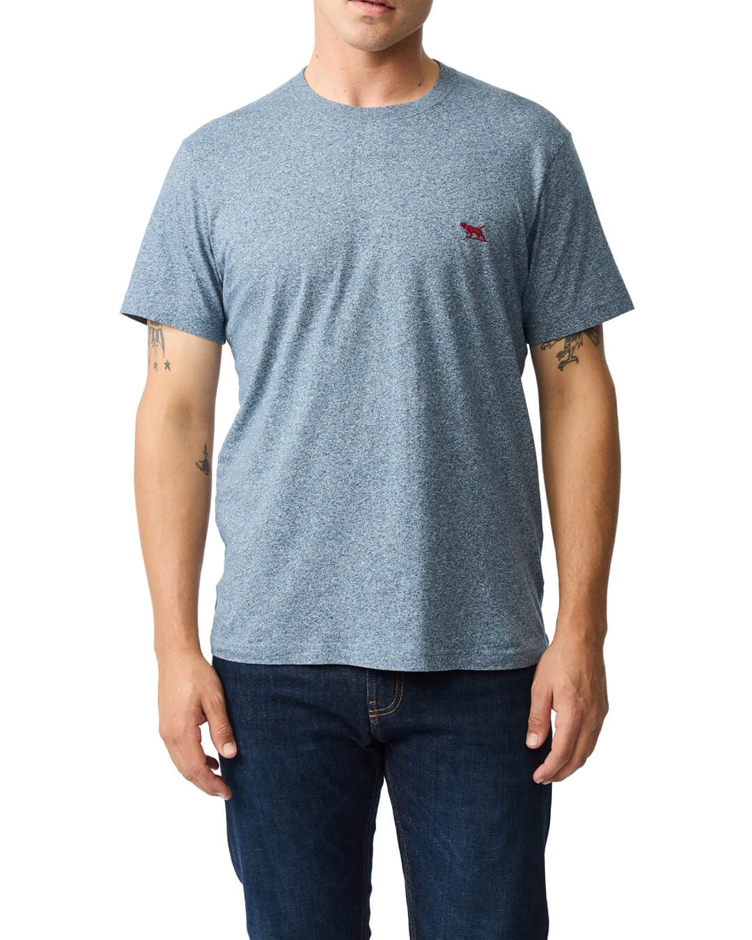 Rodd &amp; Gunn T-Shirts THE GUNN T-SHIRT DENIM
