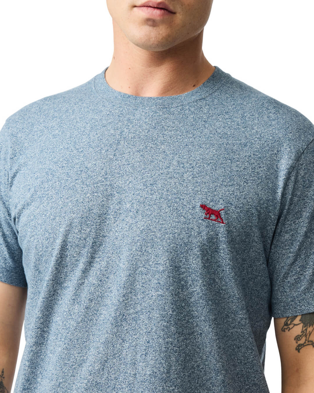 Rodd &amp; Gunn T-Shirts THE GUNN T-SHIRT DENIM