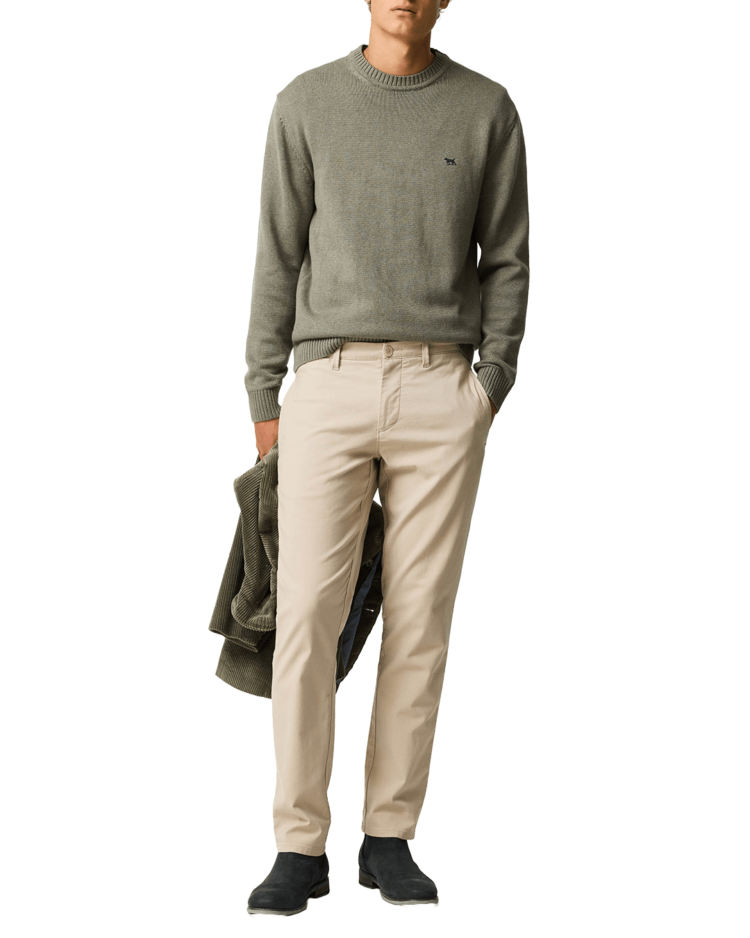 Rodd & Gunn Trousers Rodd & Gunn Beige Motion Five-Pocket Trousers