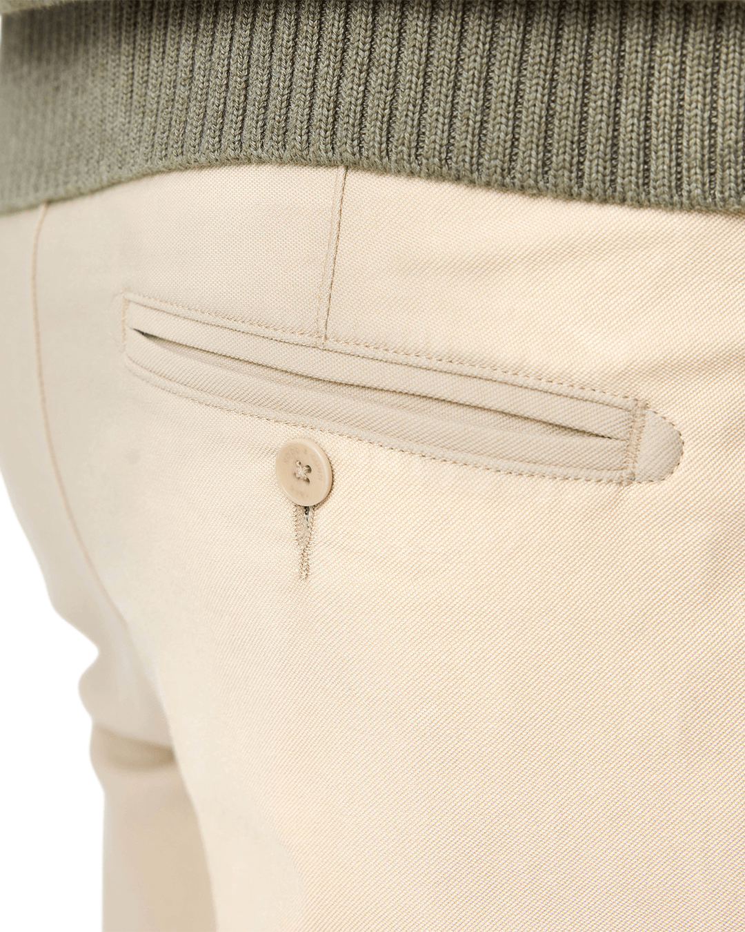 Rodd & Gunn Trousers Rodd & Gunn Beige Motion Five-Pocket Trousers