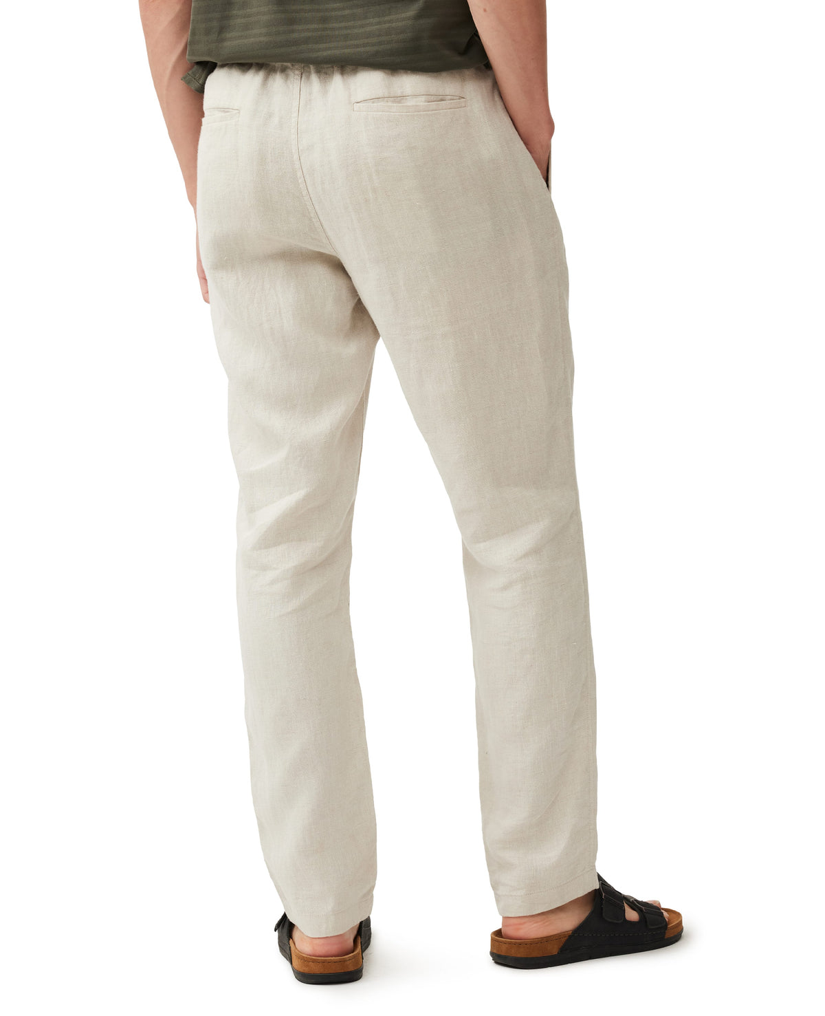 RODD & GUNN Trousers Rodd & Gunn Linen Resort Oatmeal