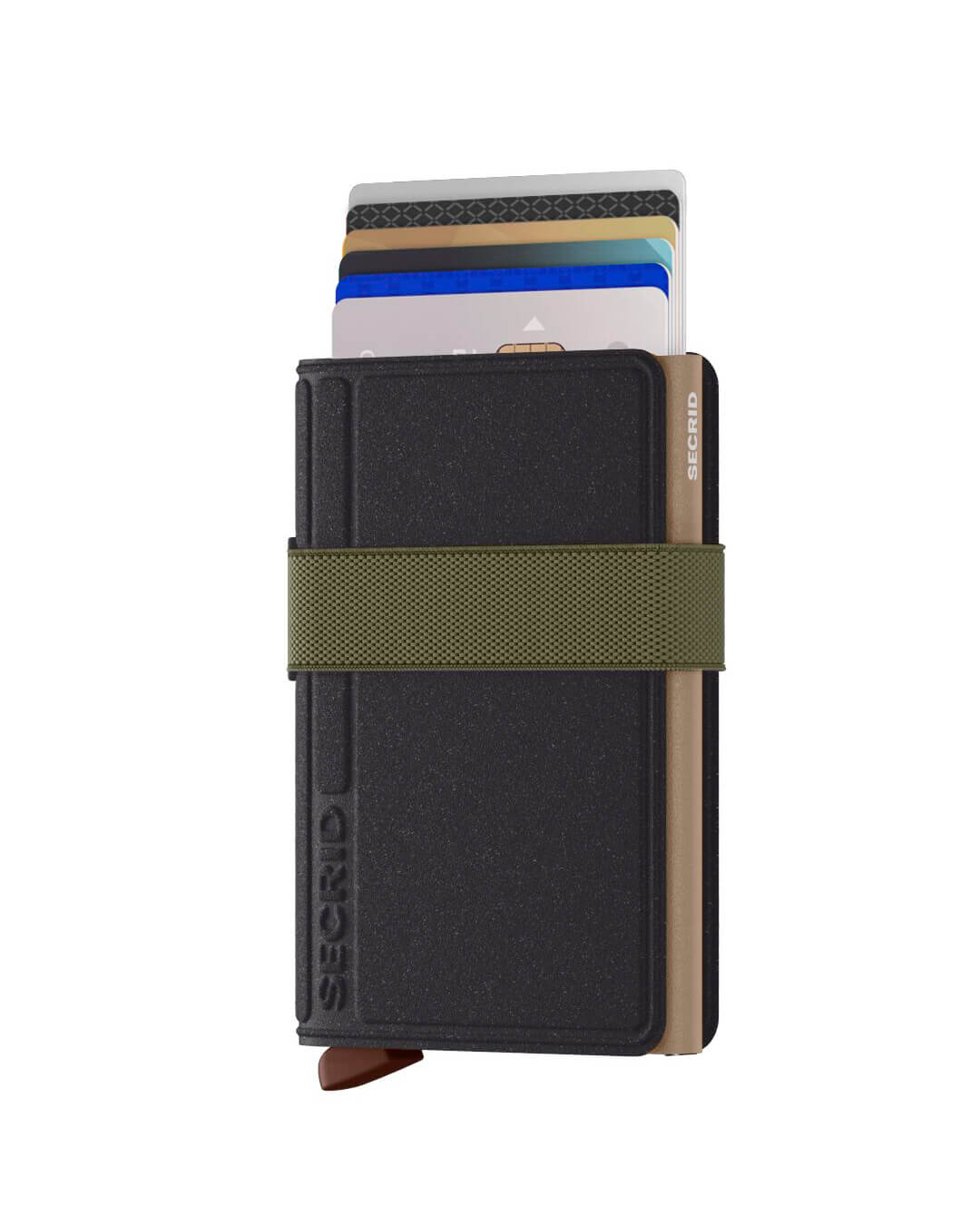 Secrid Wallets One Size Secrid Bandwallet Liba Black-Olive