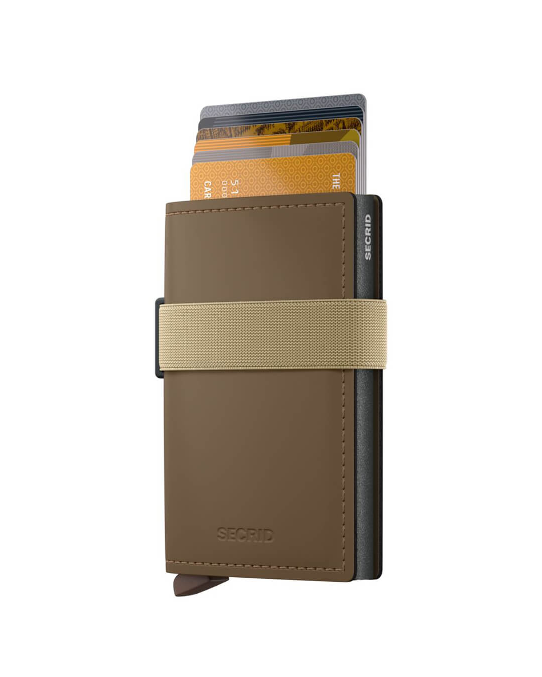 Secrid Wallets One Size Secrid Bandwallet Matte Earth-Beige