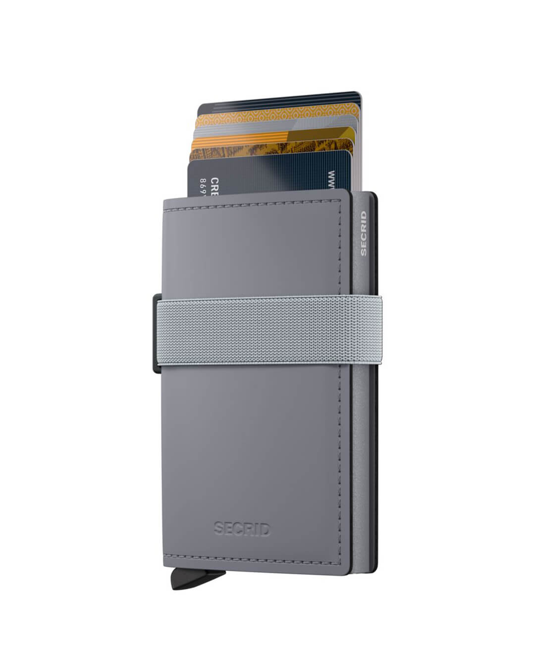 Secrid Wallets One Size Secrid Bandwallet Matte Grey-Grey