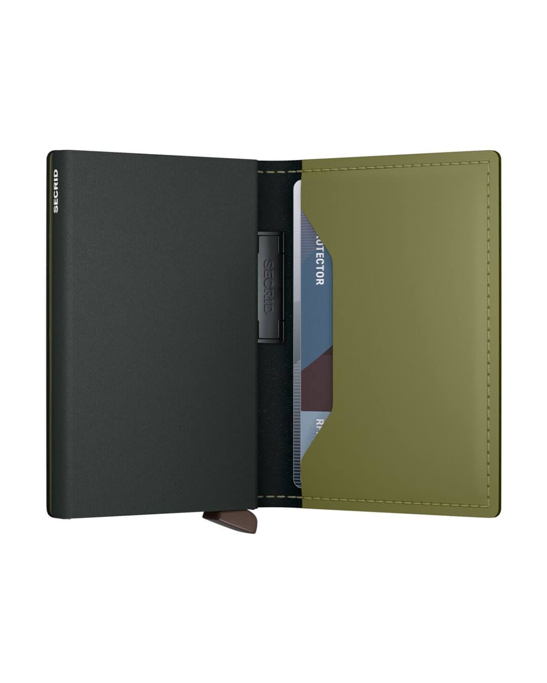 Secrid Wallets One Size Secrid Bandwallet Matte Leaf-Khaki