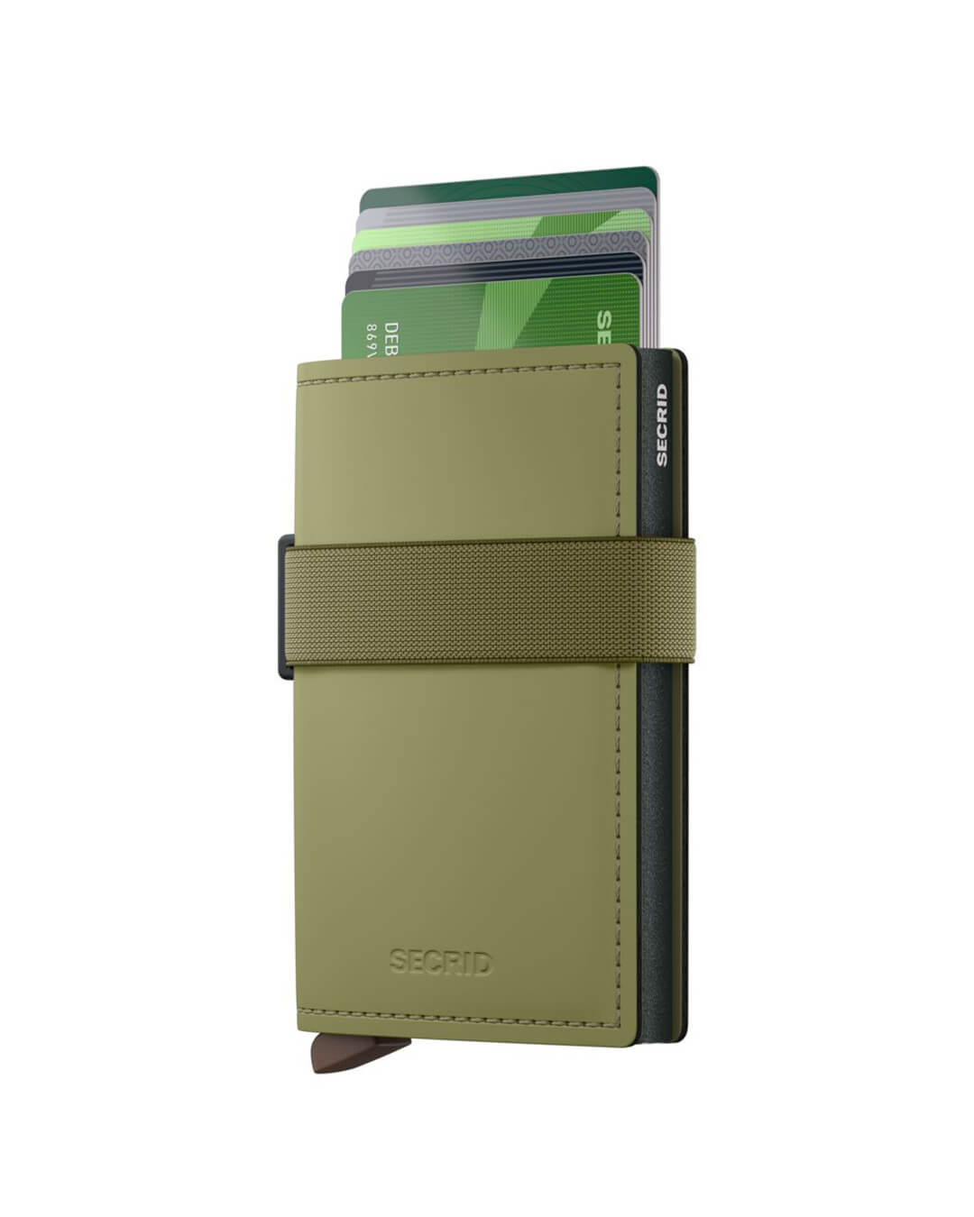 Secrid Wallets One Size Secrid Bandwallet Matte Leaf-Khaki