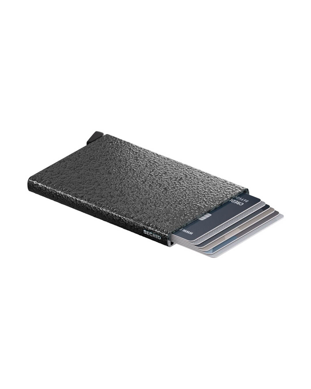 Secrid Wallets One Size Secrid Cardprotector Hammered Charcoal