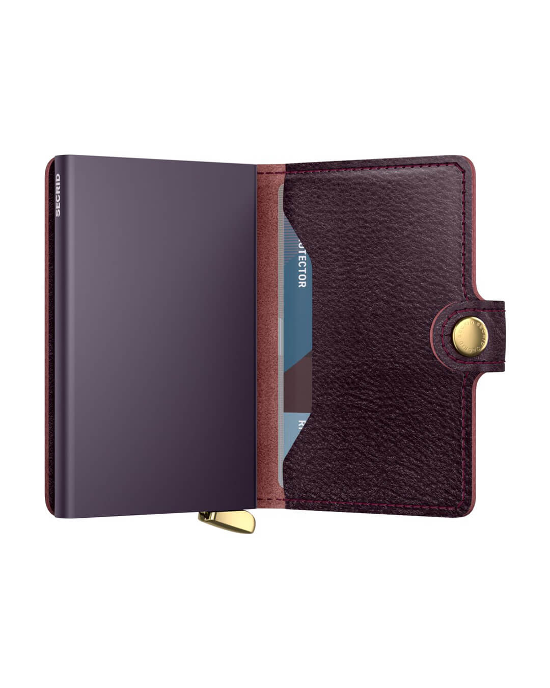 Secrid Wallets One Size Secrid Miniwallet Basco Bordeaux+