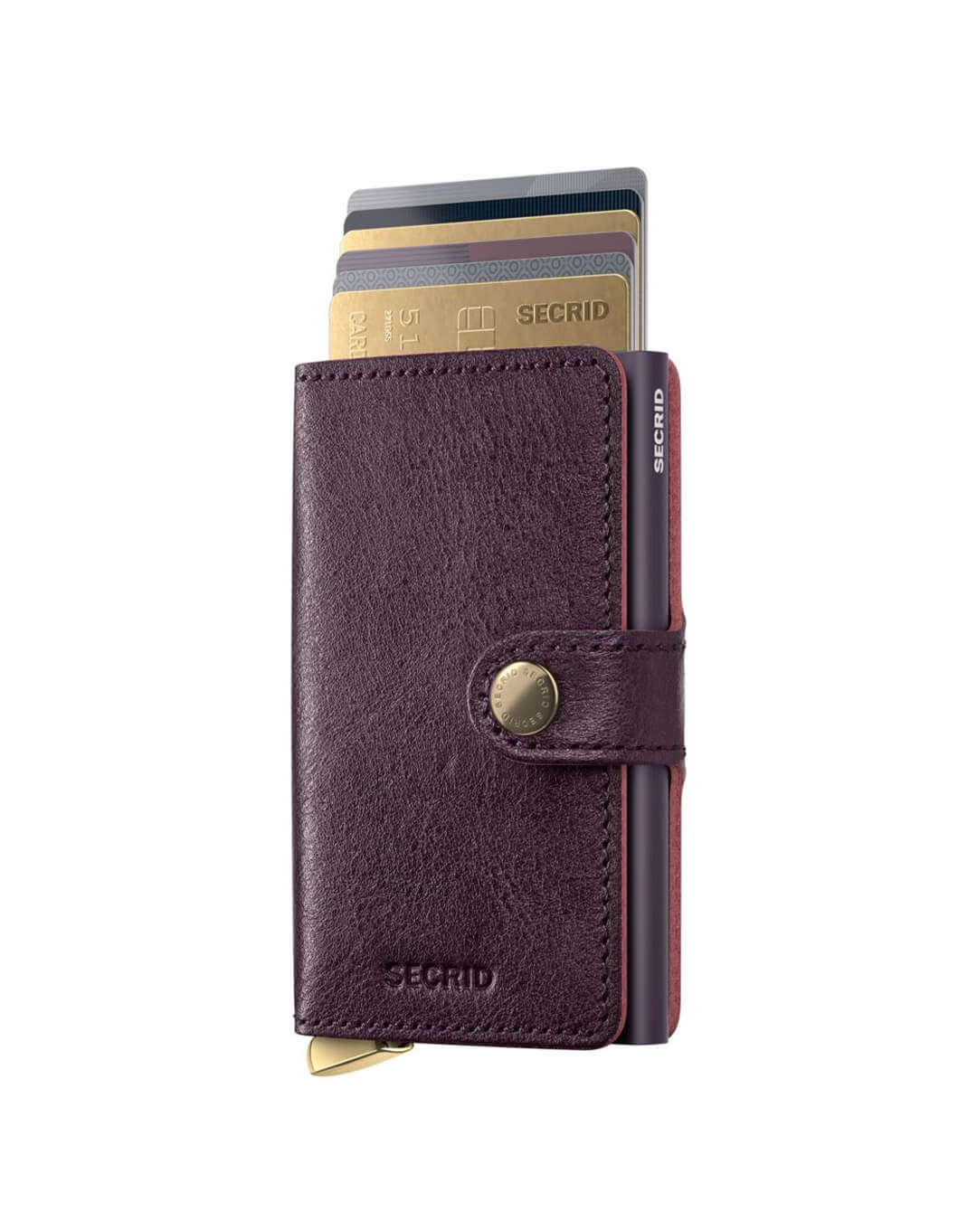 Secrid Wallets One Size Secrid Miniwallet Basco Bordeaux+