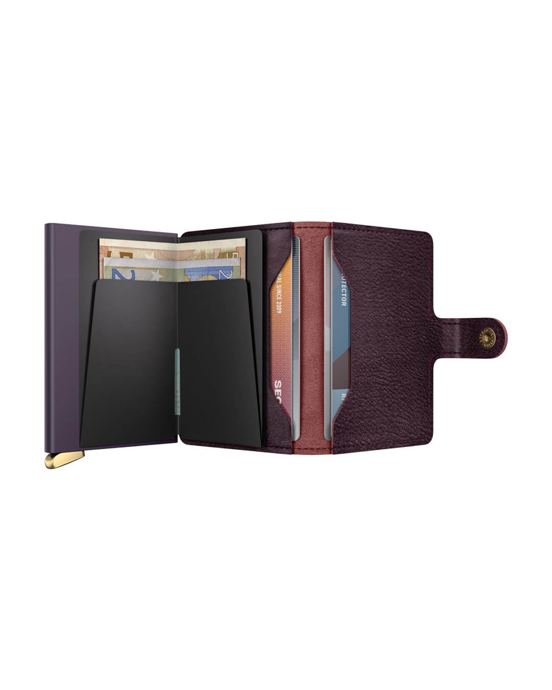 Secrid Wallets One Size Secrid Miniwallet Basco Bordeaux+