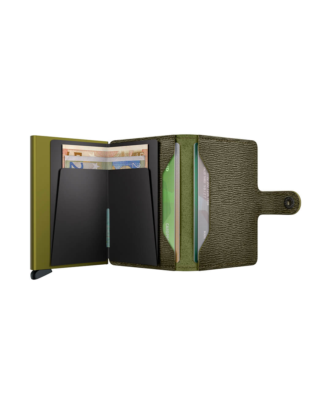 Secrid Wallets One Size Secrid Miniwallet Crisple Kelp