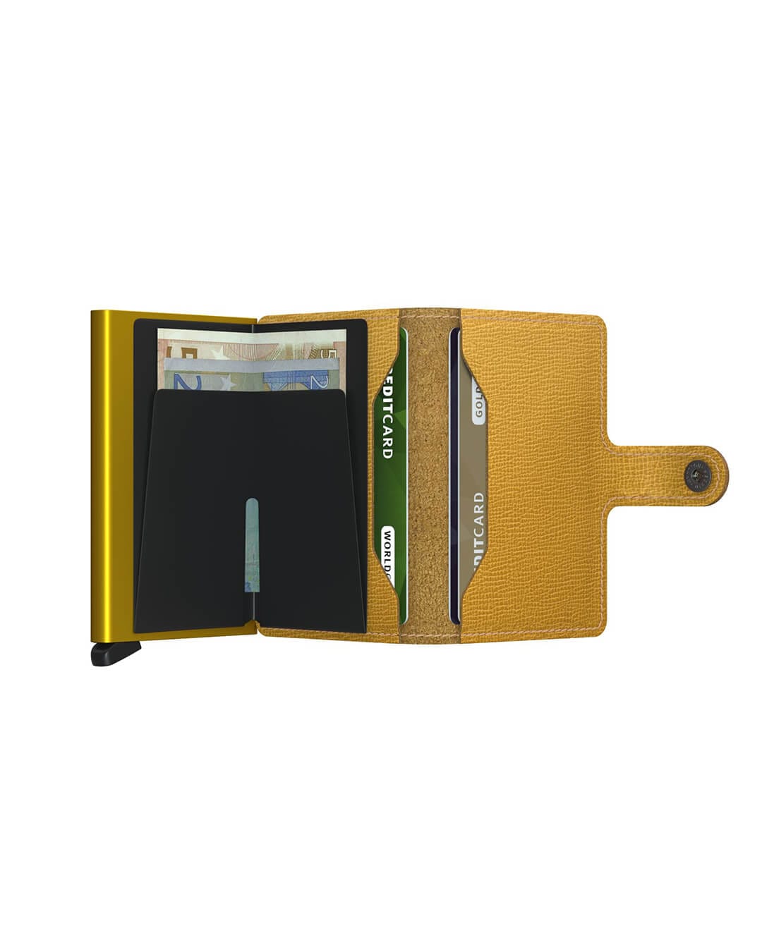 Secrid Wallets One Size Secrid Miniwallet Crisple Ochre