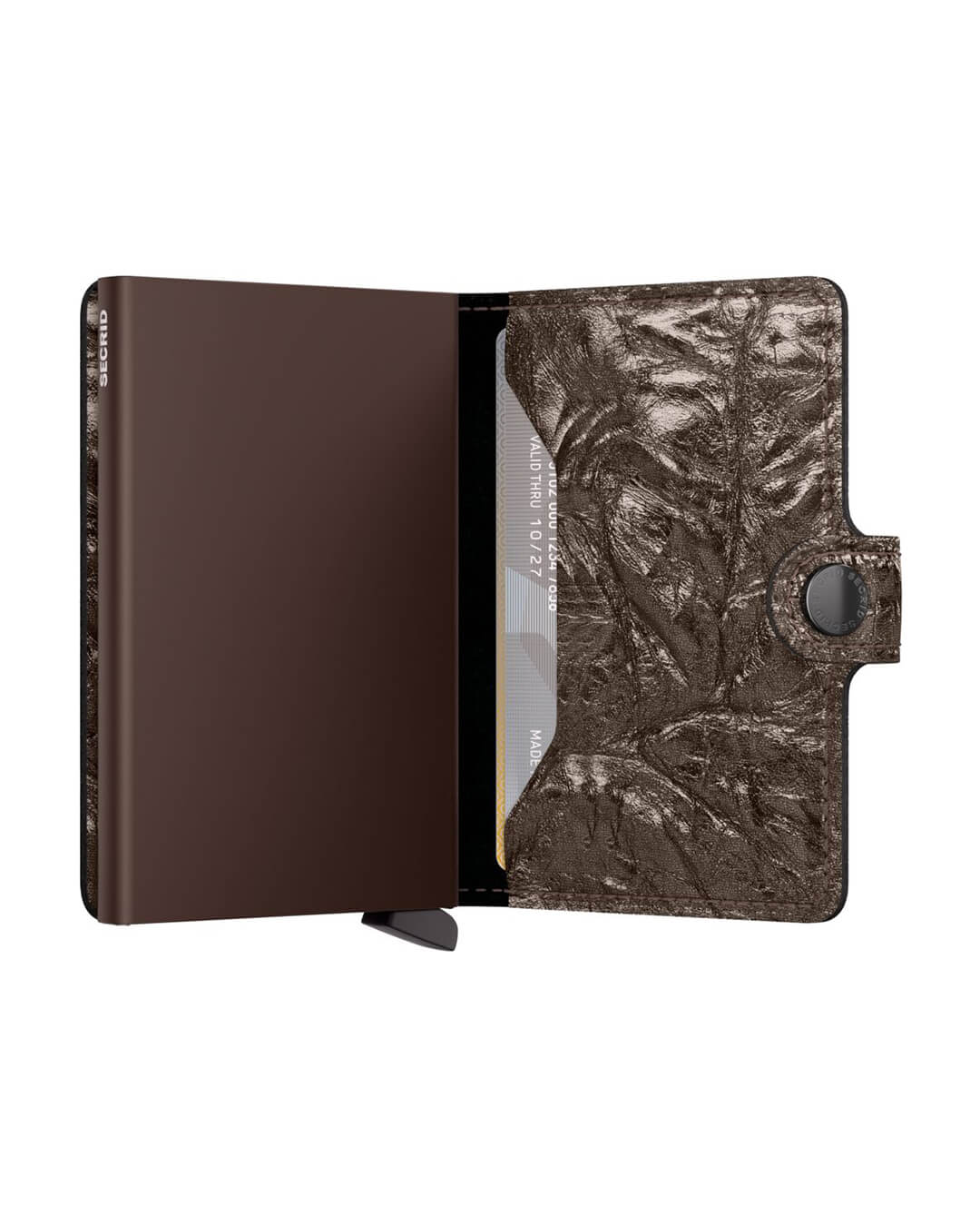 Secrid Wallets One Size Secrid Miniwallet Crunch Bronze