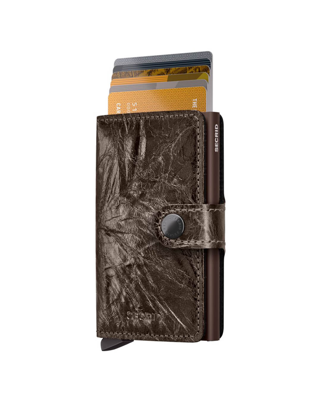 Secrid Wallets One Size Secrid Miniwallet Crunch Bronze