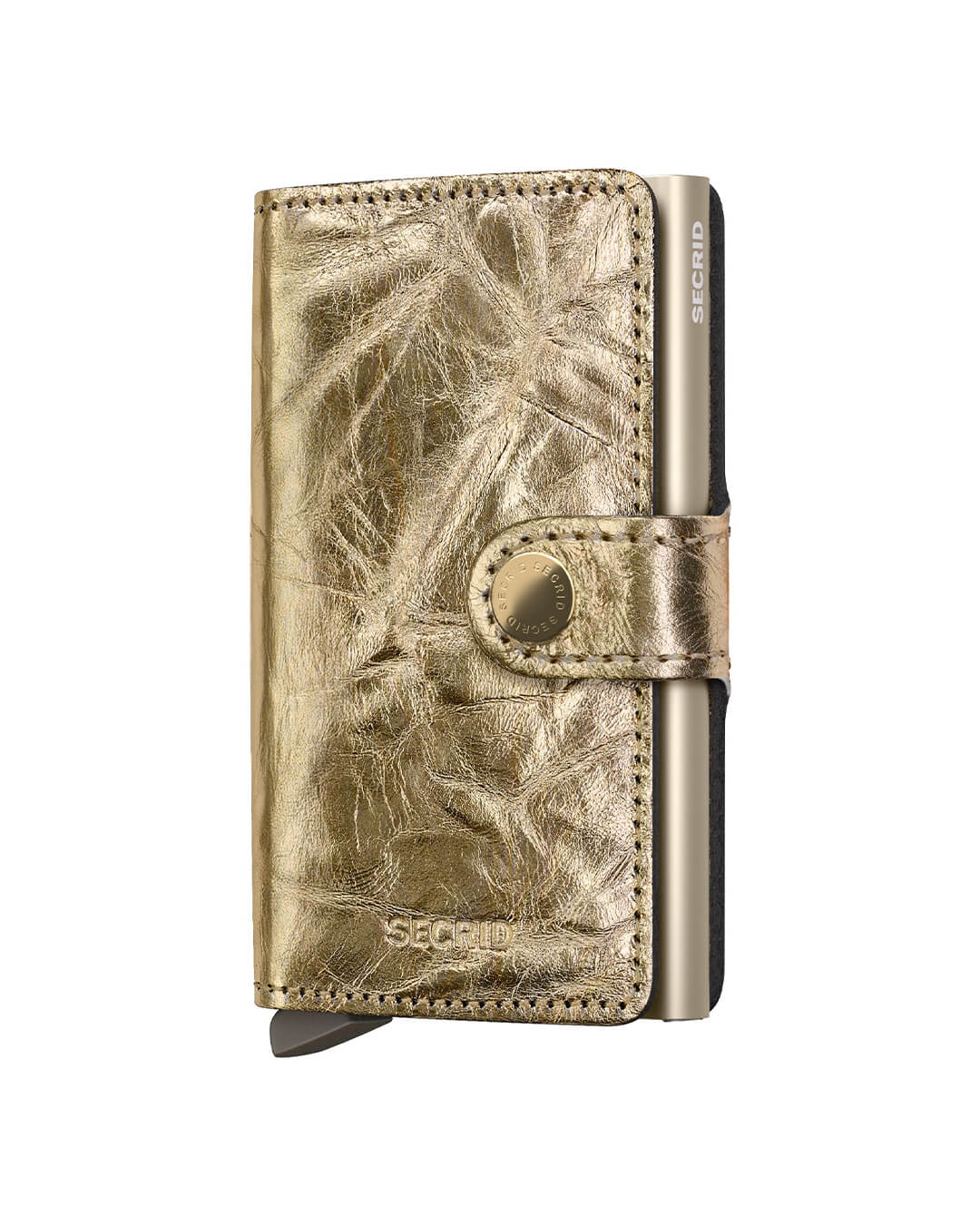 Secrid Wallets One Size Secrid Miniwallet Crunch Gold