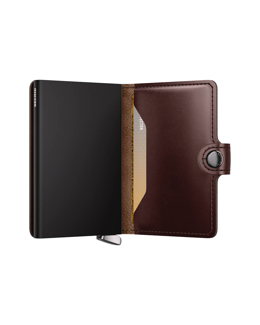 Secrid Wallets One Size Secrid Miniwallet Dusk Dark Brown