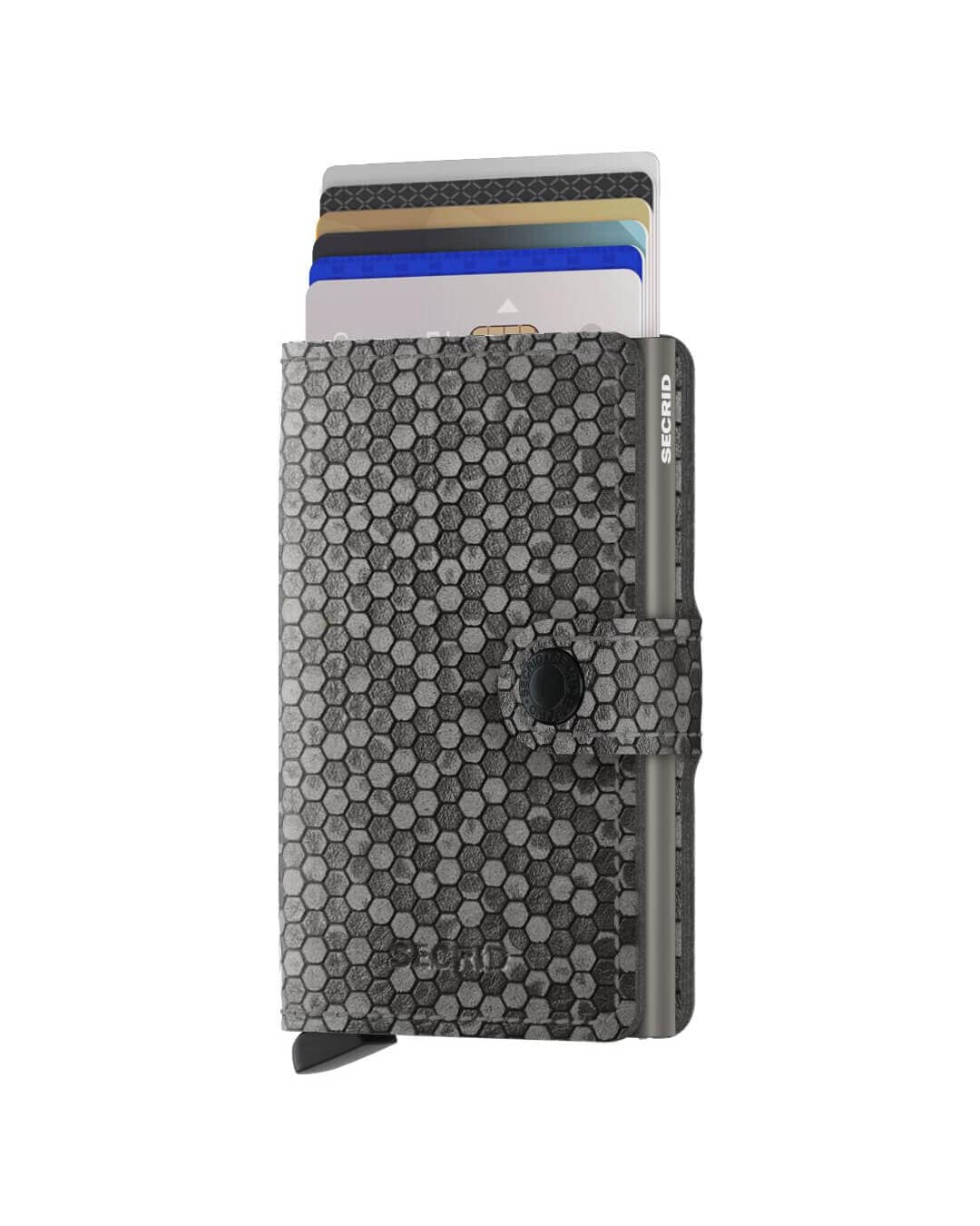 Secrid Wallets One Size Secrid Miniwallet Hexagon Grey