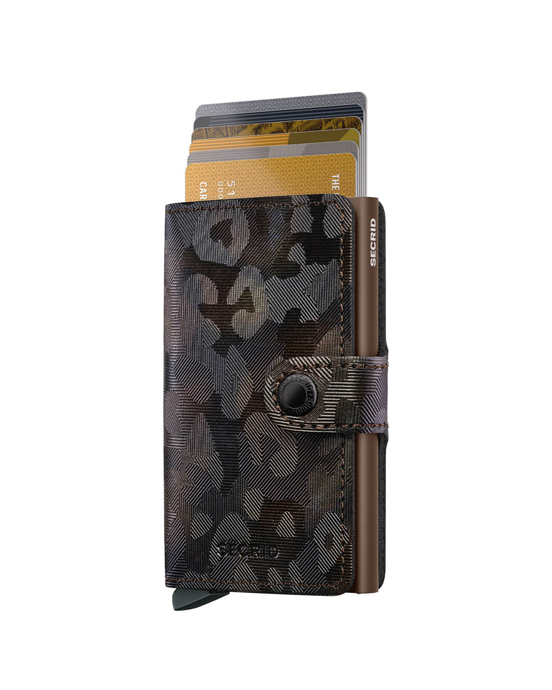 Secrid Wallets One Size Secrid Miniwallet Jungle Brown