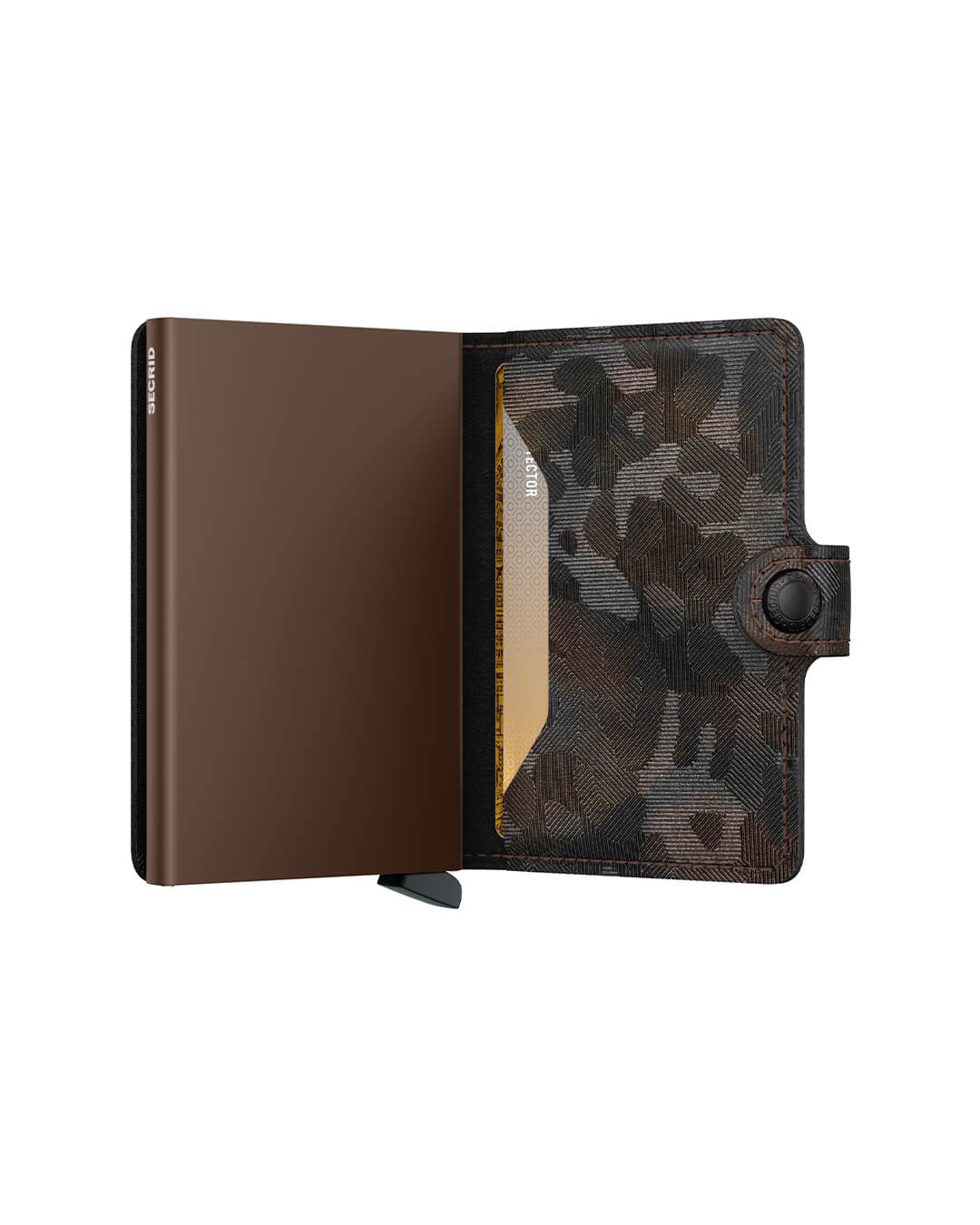 Secrid Wallets One Size Secrid Miniwallet Jungle Brown