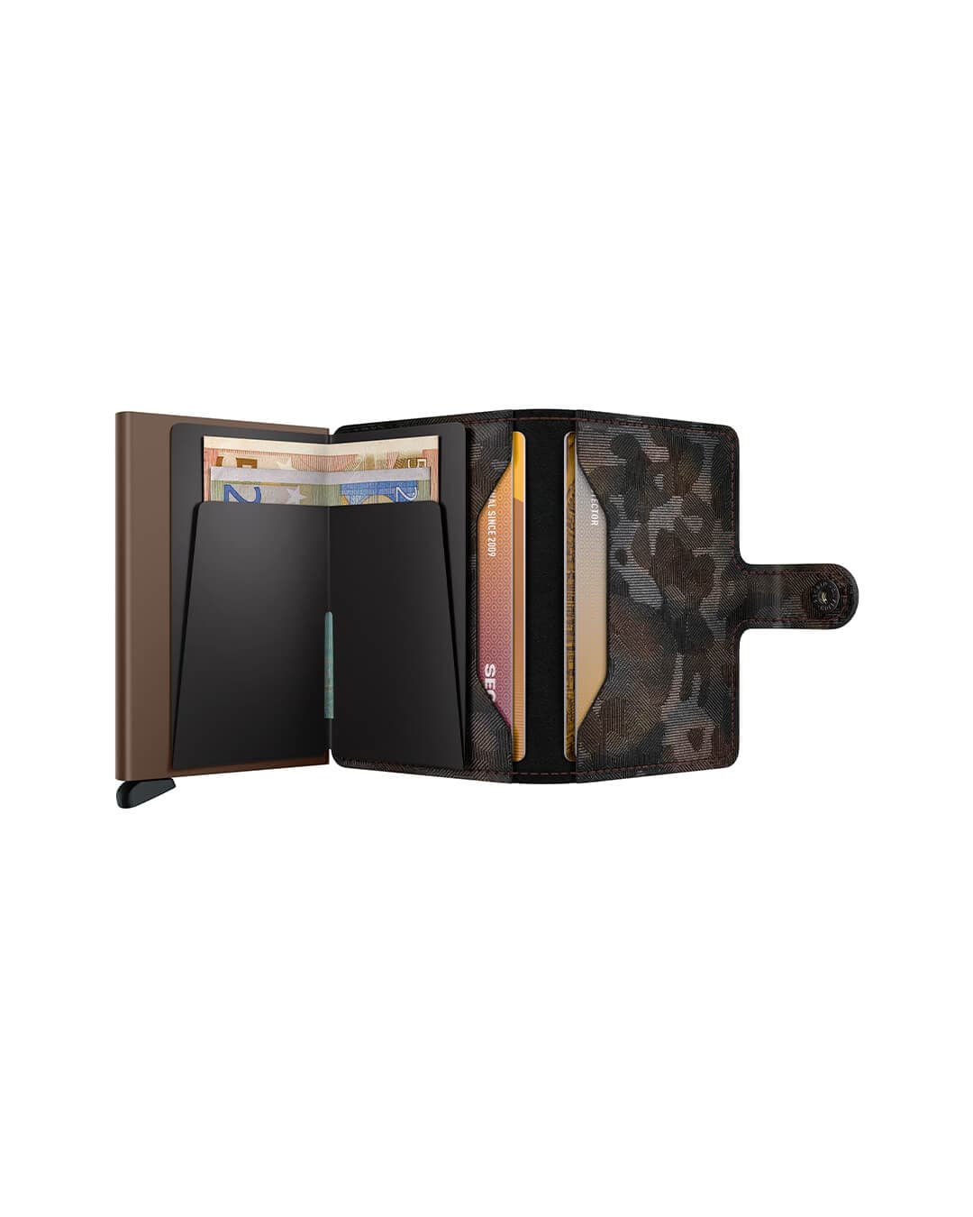 Secrid Wallets One Size Secrid Miniwallet Jungle Brown