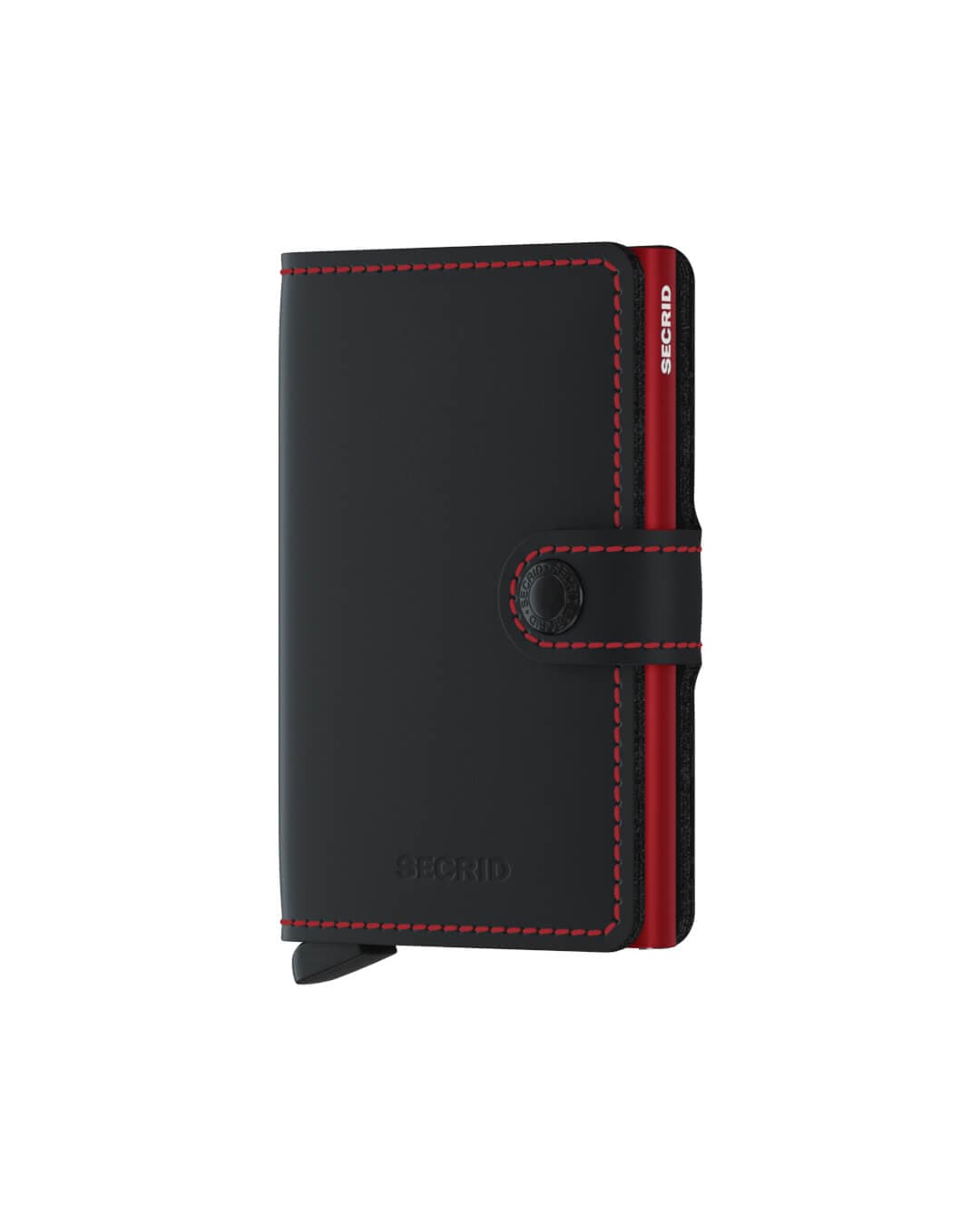 Secrid Wallets One Size Secrid Miniwallet Matte Black & Red