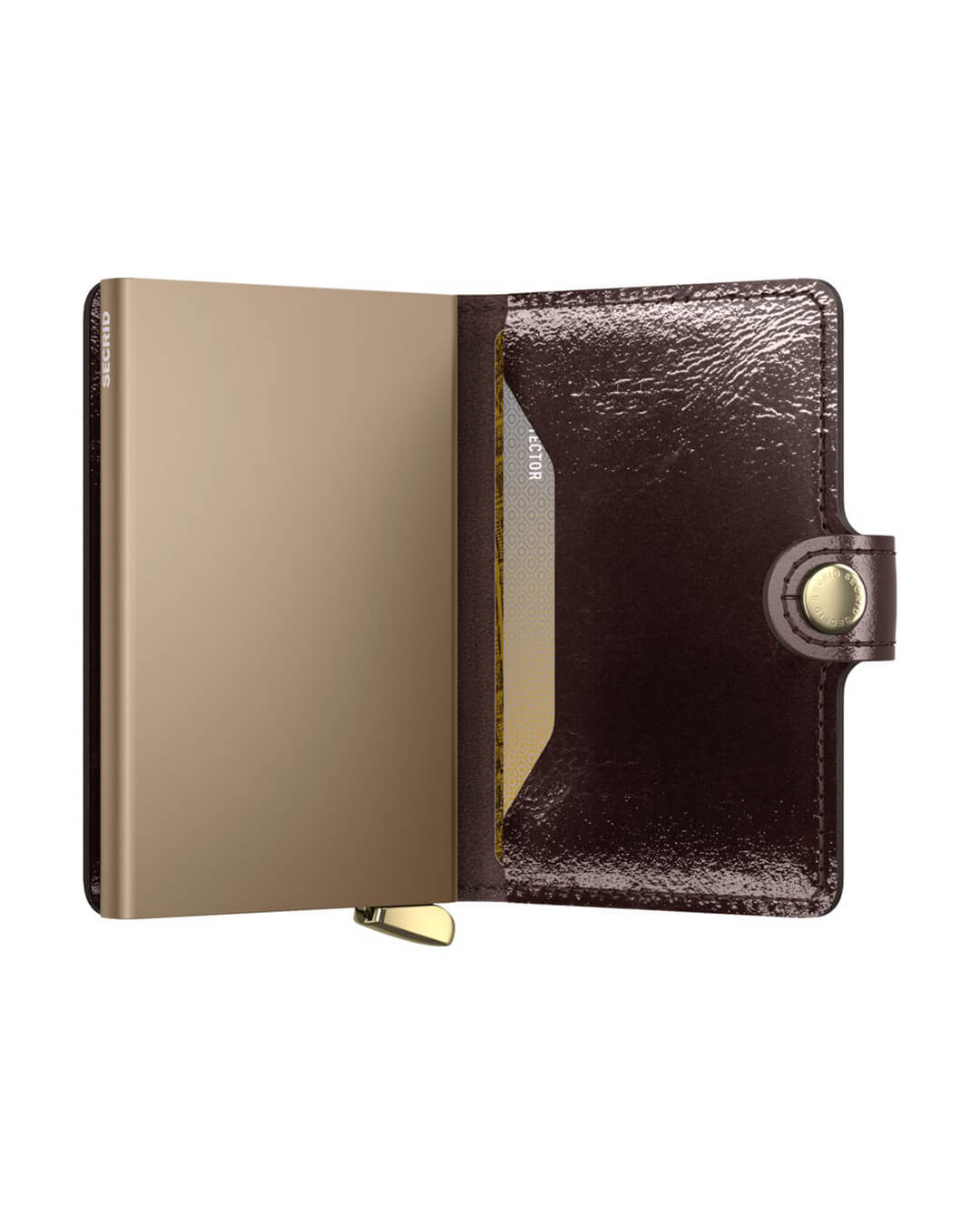 Secrid Wallets One Size Secrid Miniwallet Naplak Mahogany+