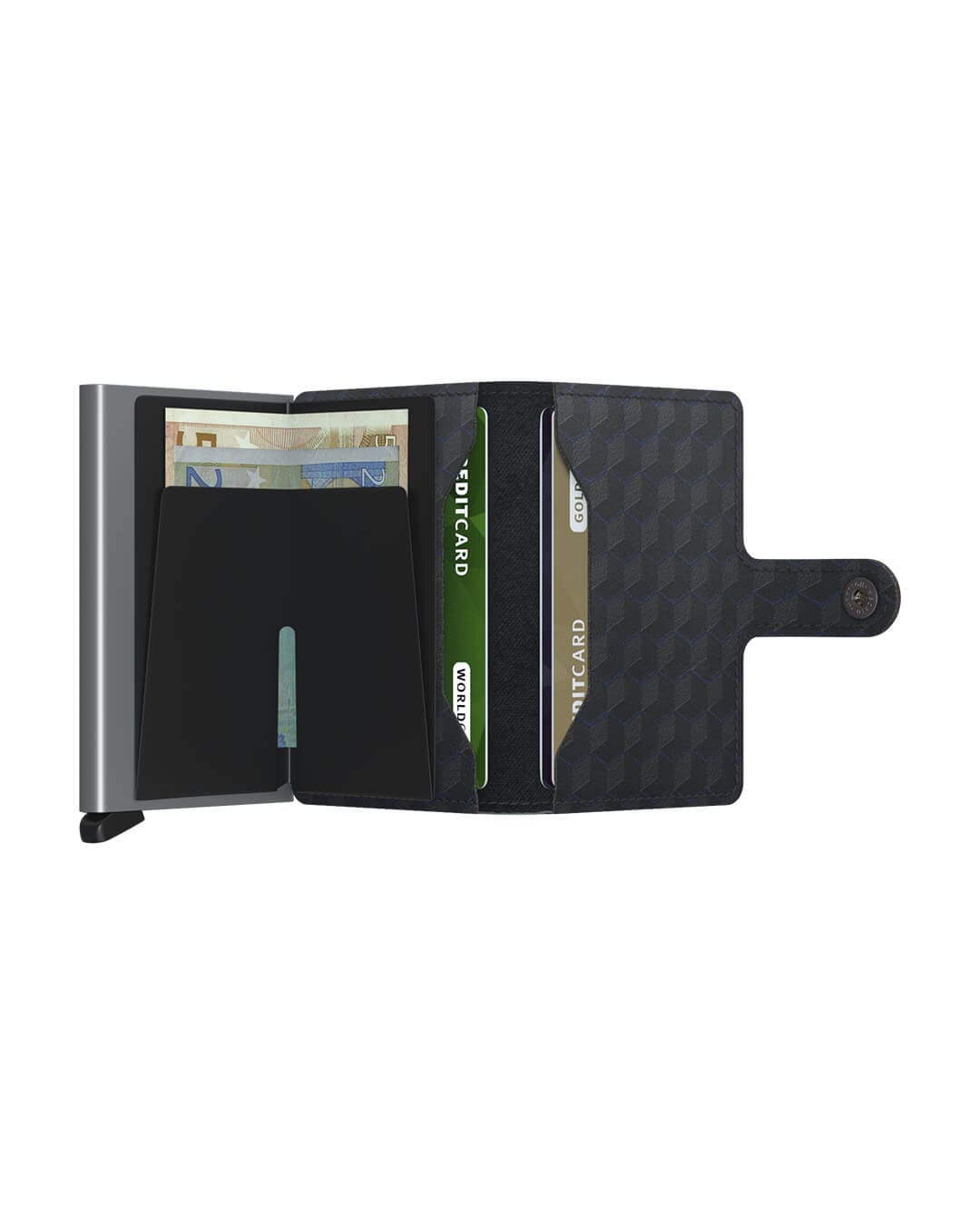 Secrid Wallets One Size Secrid Miniwallet Optical Black-Titanium