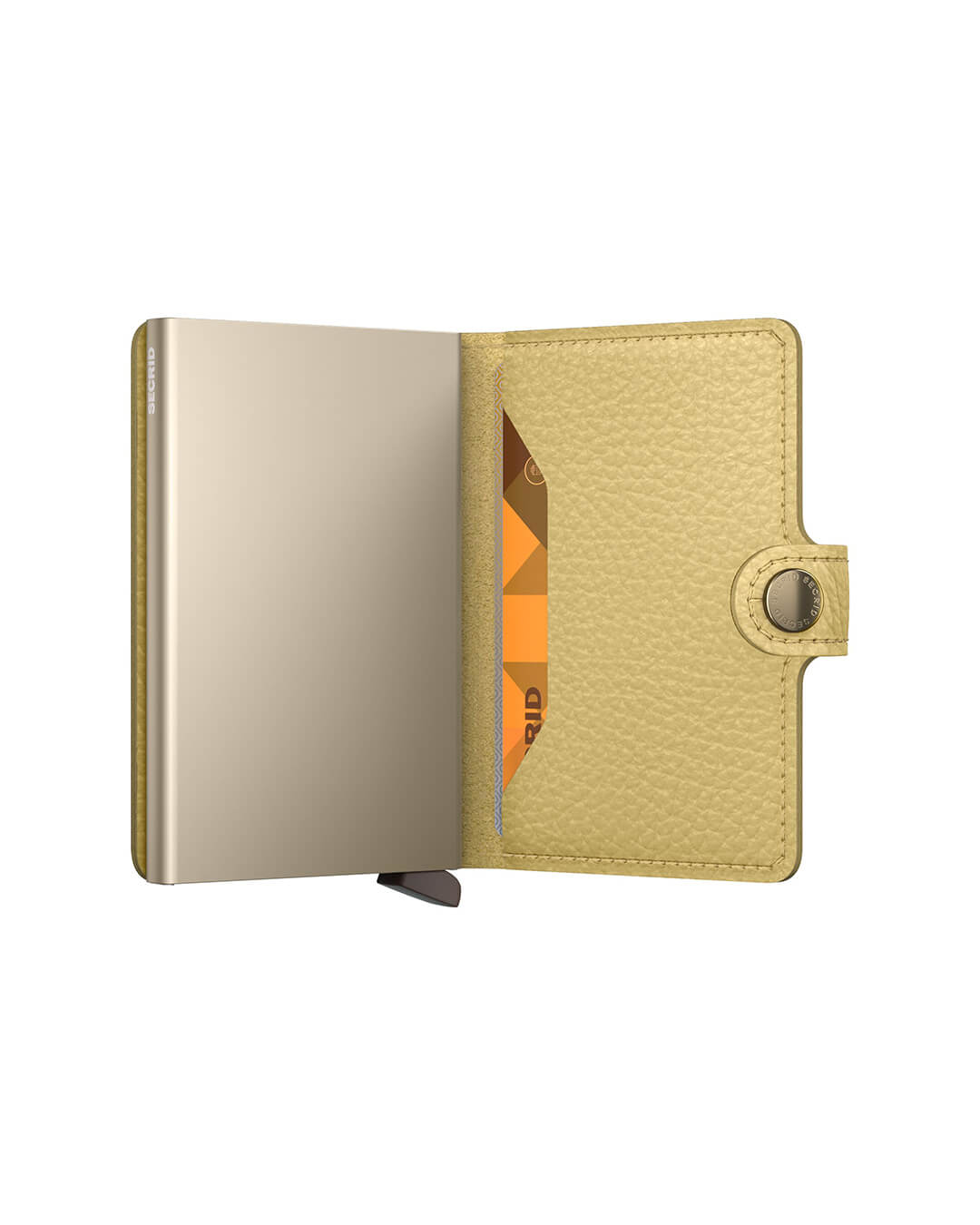 Secrid Wallets One Size Secrid Miniwallet Pebble Butter Yellow