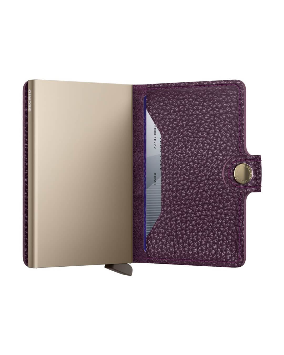 Secrid Wallets One Size Secrid Miniwallet Pebble Grape