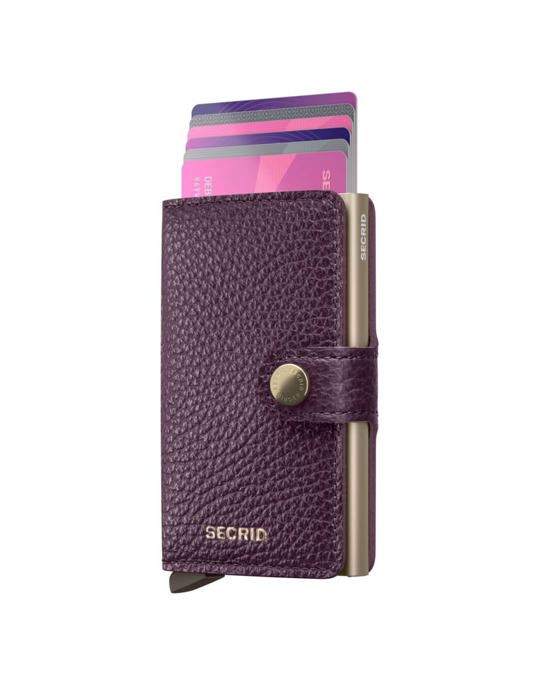 Secrid Wallets One Size Secrid Miniwallet Pebble Grape