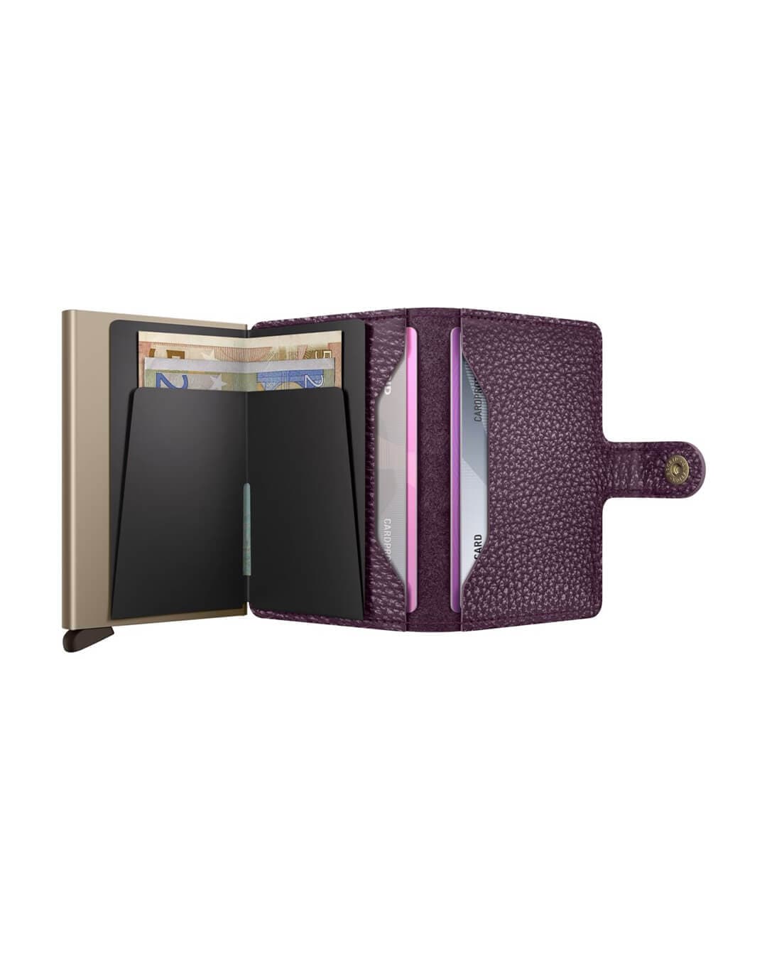 Secrid Wallets One Size Secrid Miniwallet Pebble Grape