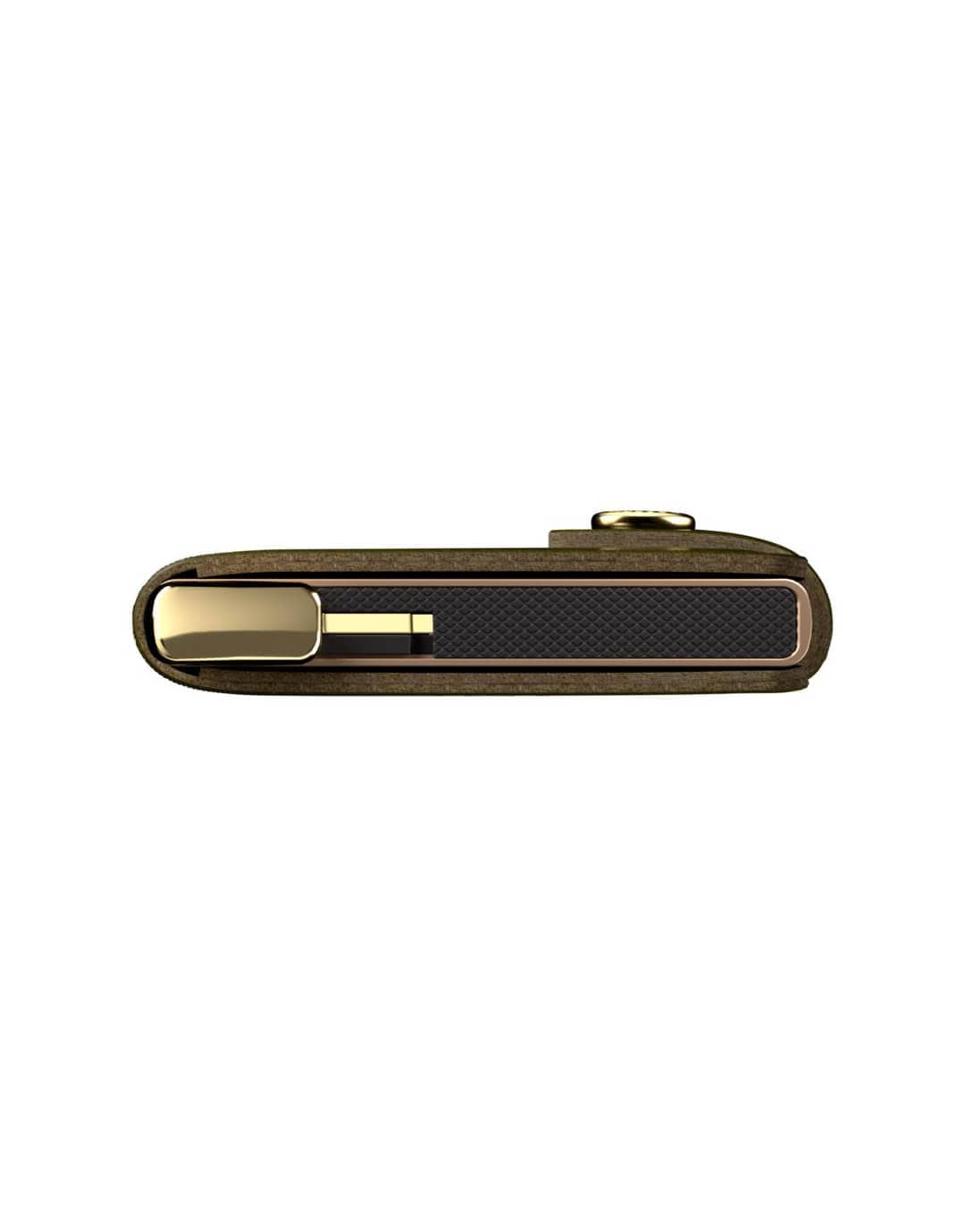 Secrid Wallets One Size Secrid Miniwallet Stitch Floral Olive+