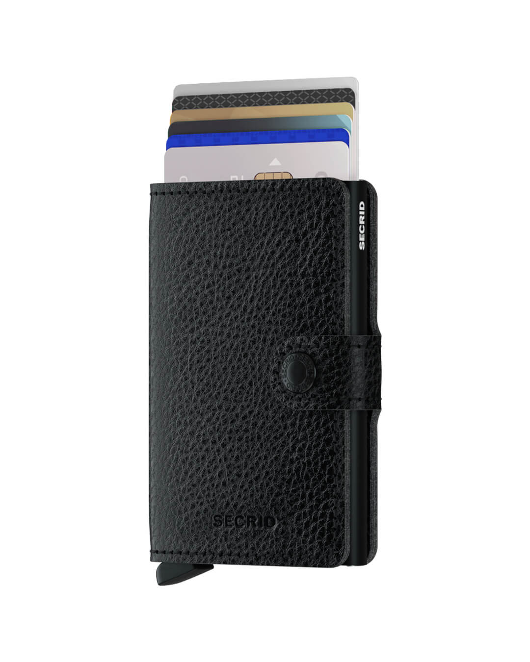 Secrid Wallets One Size Secrid Miniwallet Vegetable Tanned Black-Black