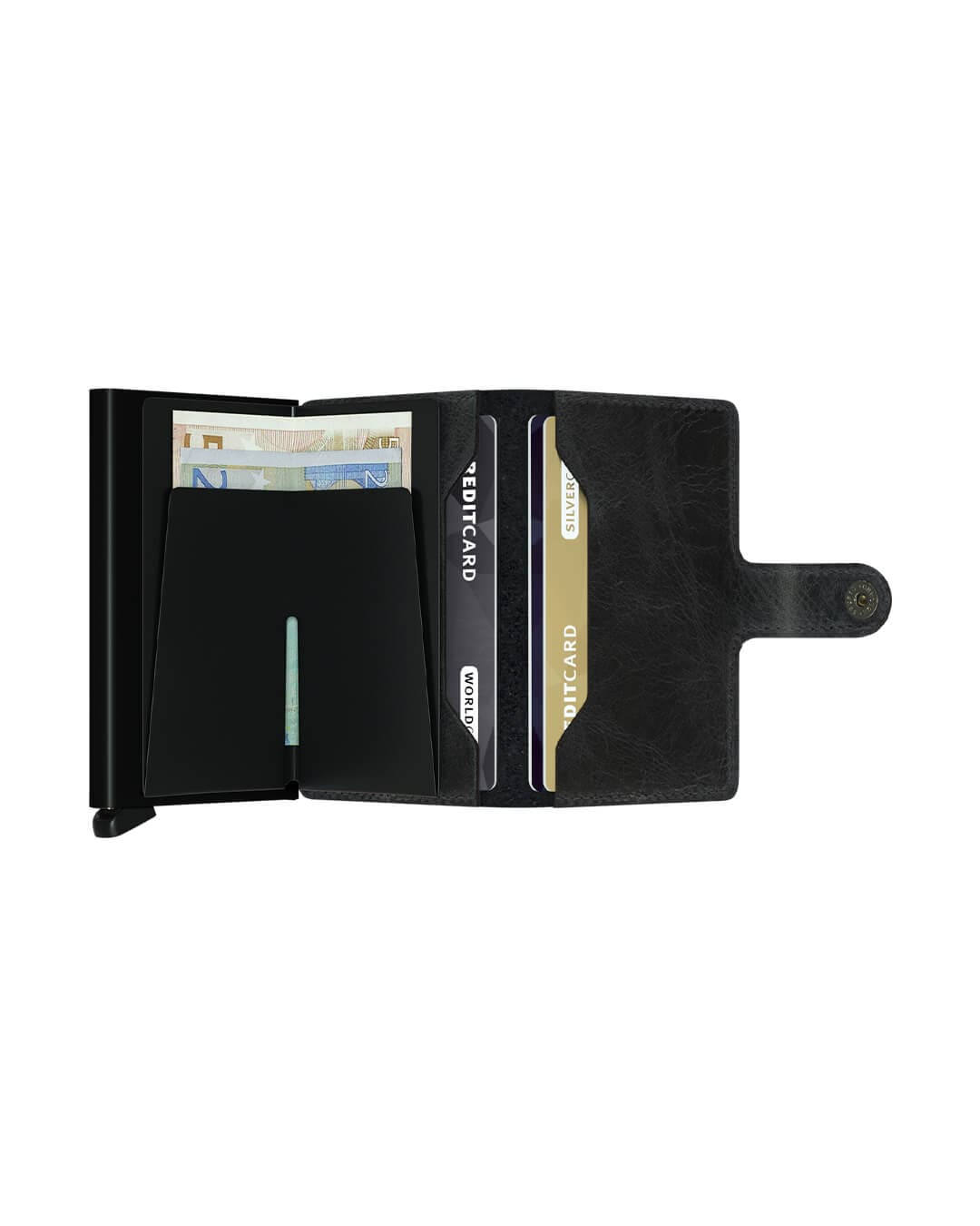 Secrid Wallets One Size Secrid Miniwallet Vintage Black