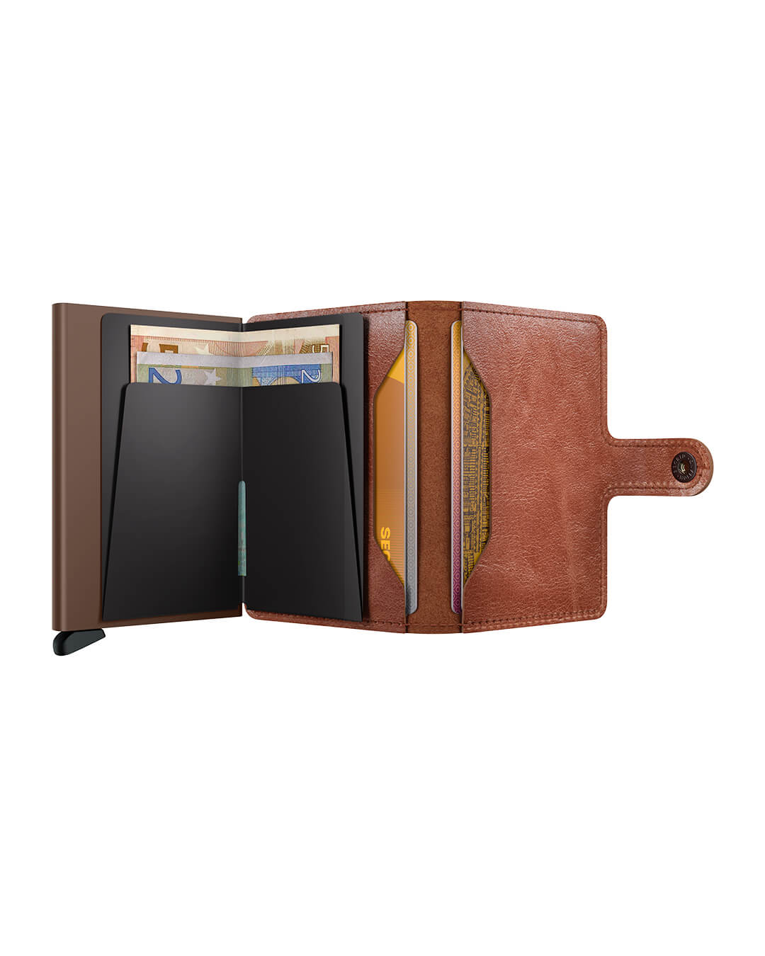 Secrid Wallets One Size Secrid Miniwallet Vintage Brown