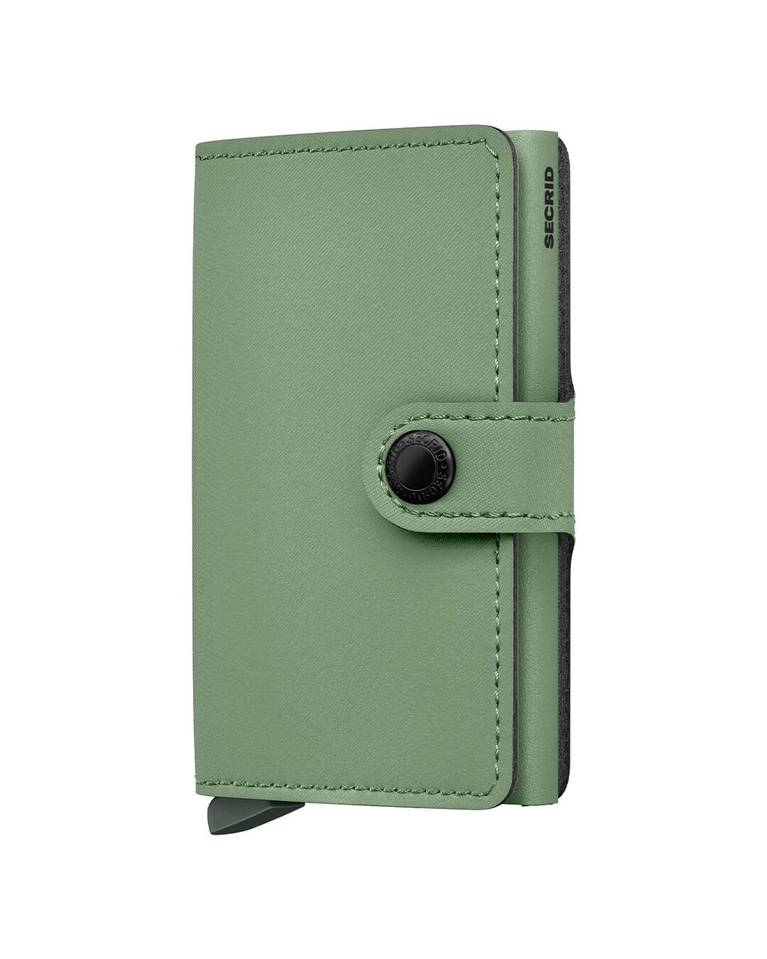 Secrid Wallets One Size Secrid Miniwallet Yard Powder Pistachio