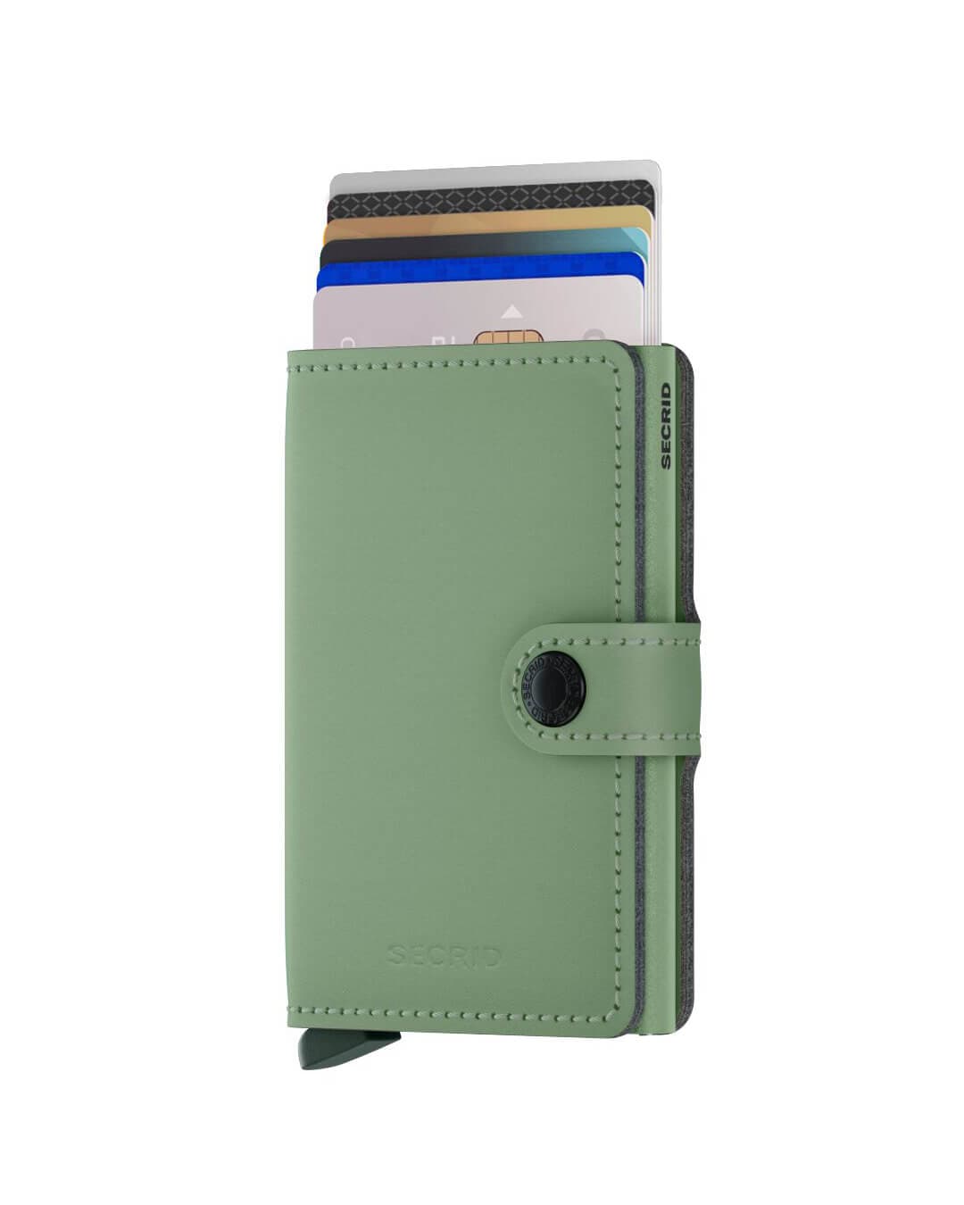 Secrid Wallets One Size Secrid Miniwallet Yard Powder Pistachio
