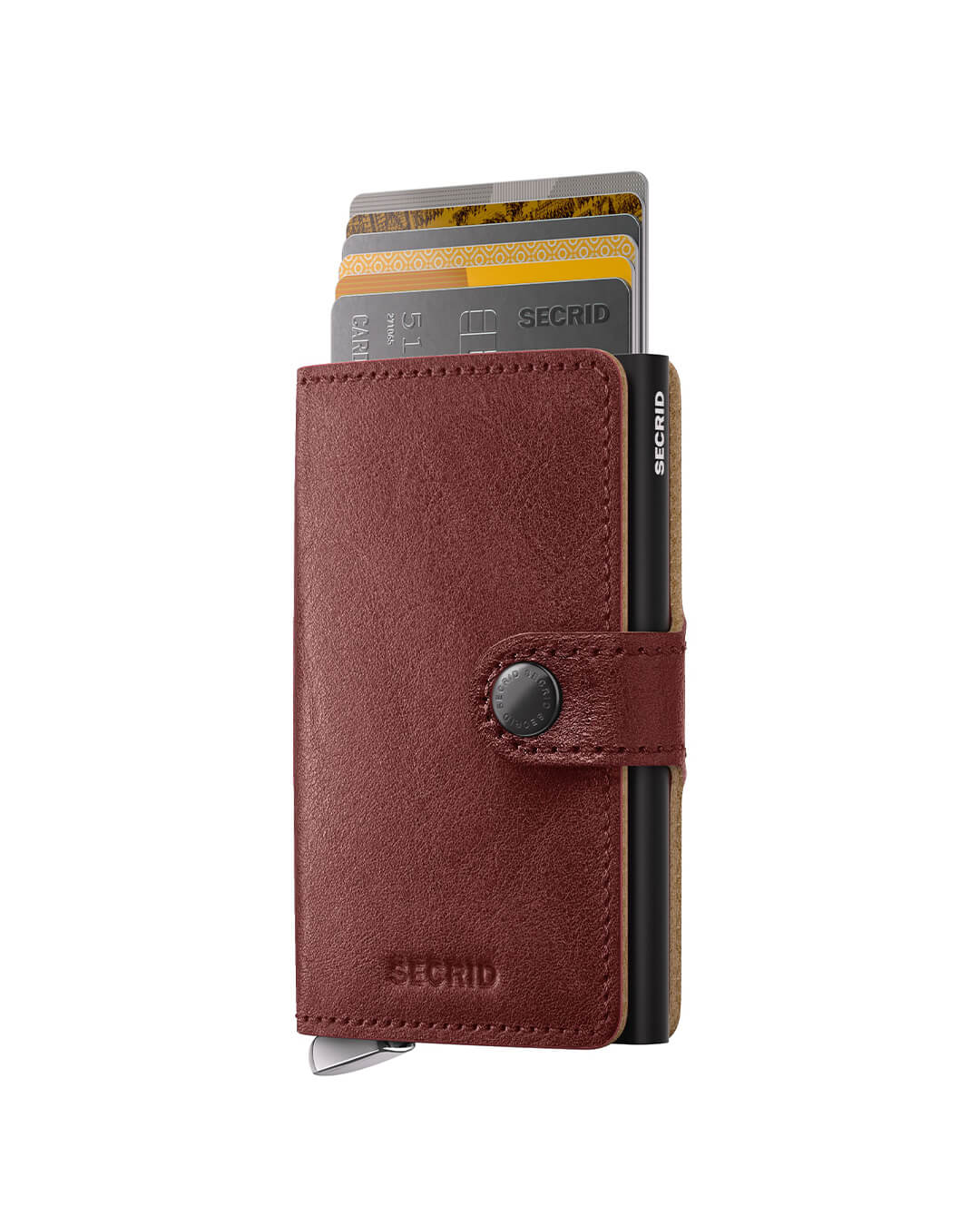 Secrid Wallets One Size Secrid Premium Miniwallet Basco Brown