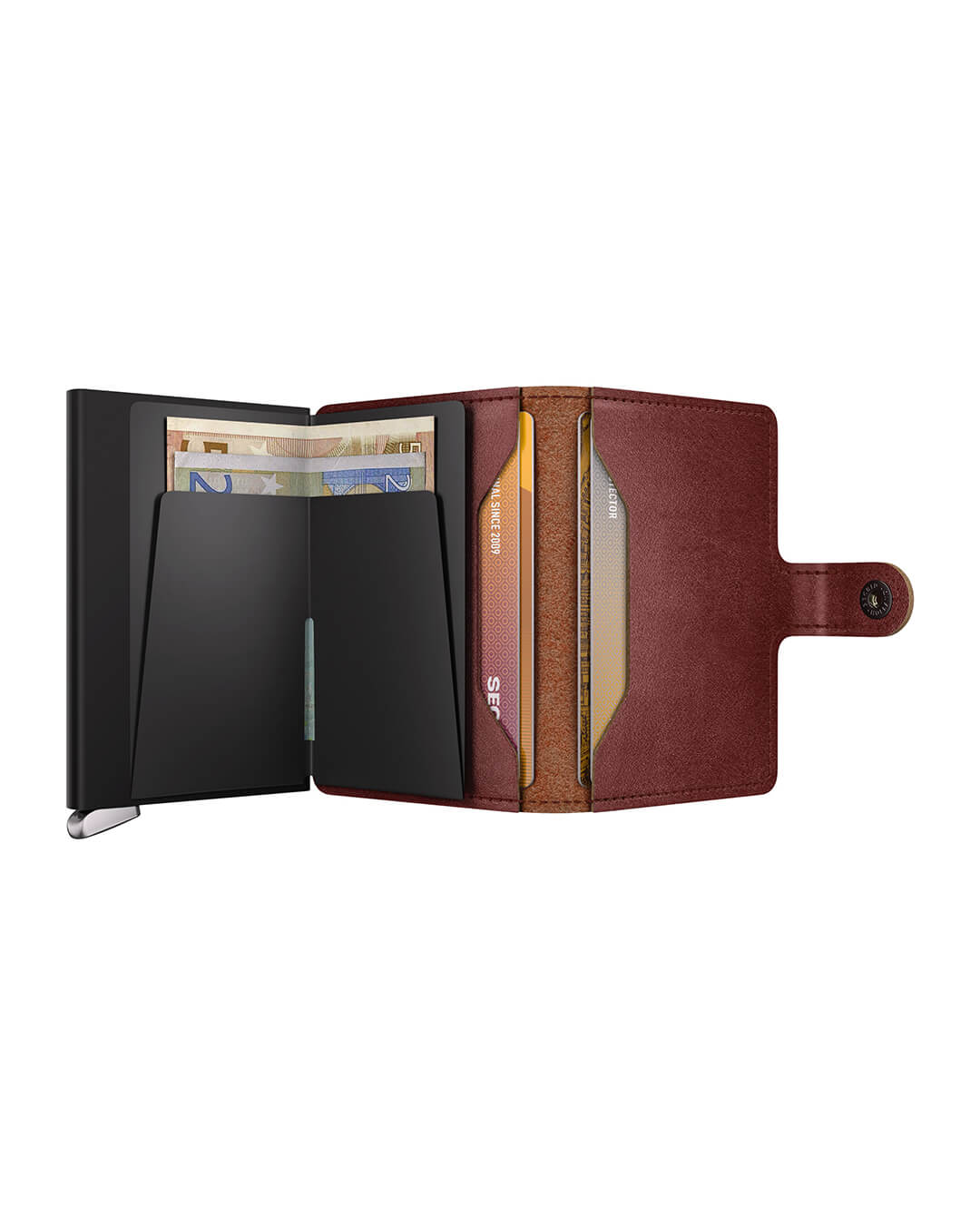 Secrid Wallets One Size Secrid Premium Miniwallet Basco Brown