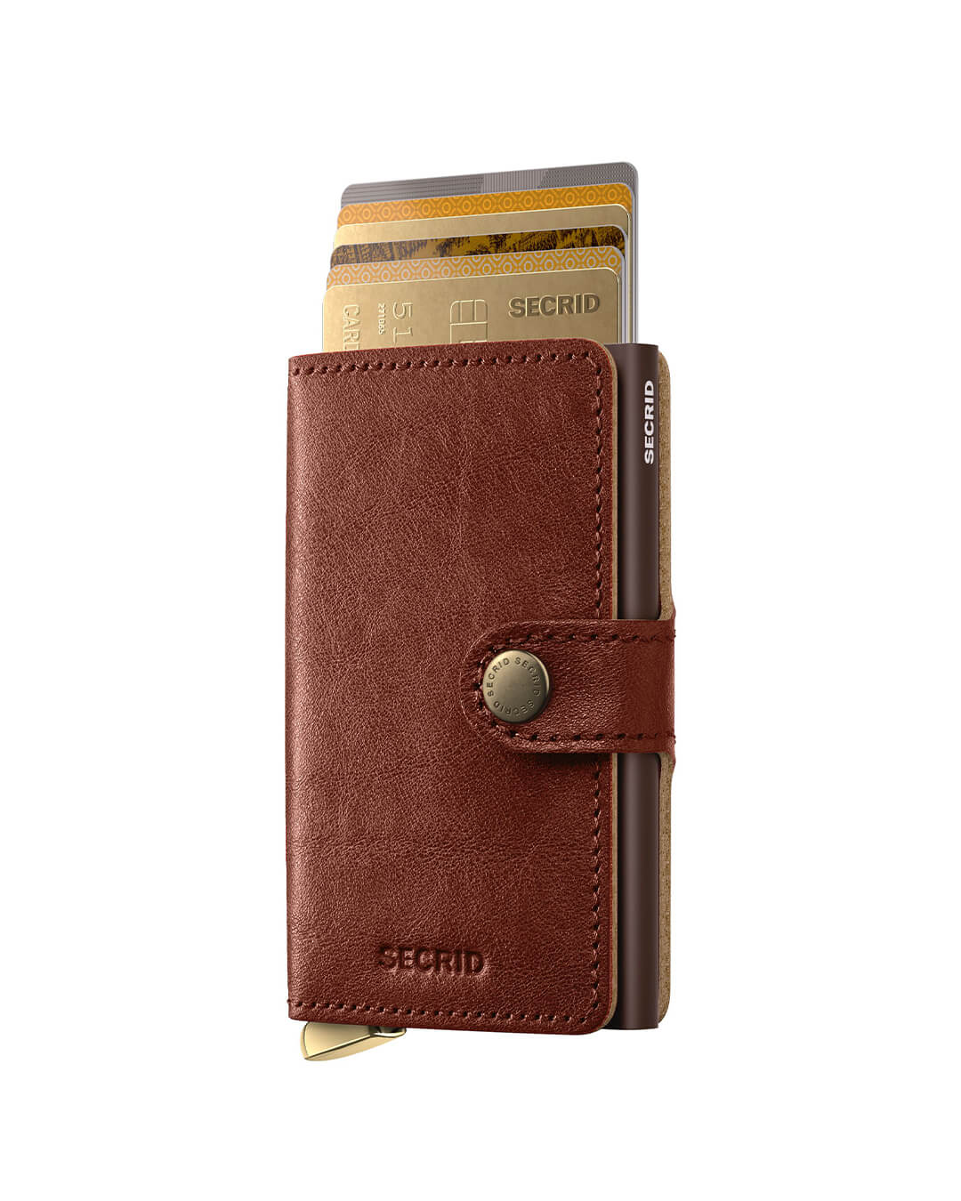 Secrid Wallets One Size Secrid Premium Miniwallet Basco Whiskey