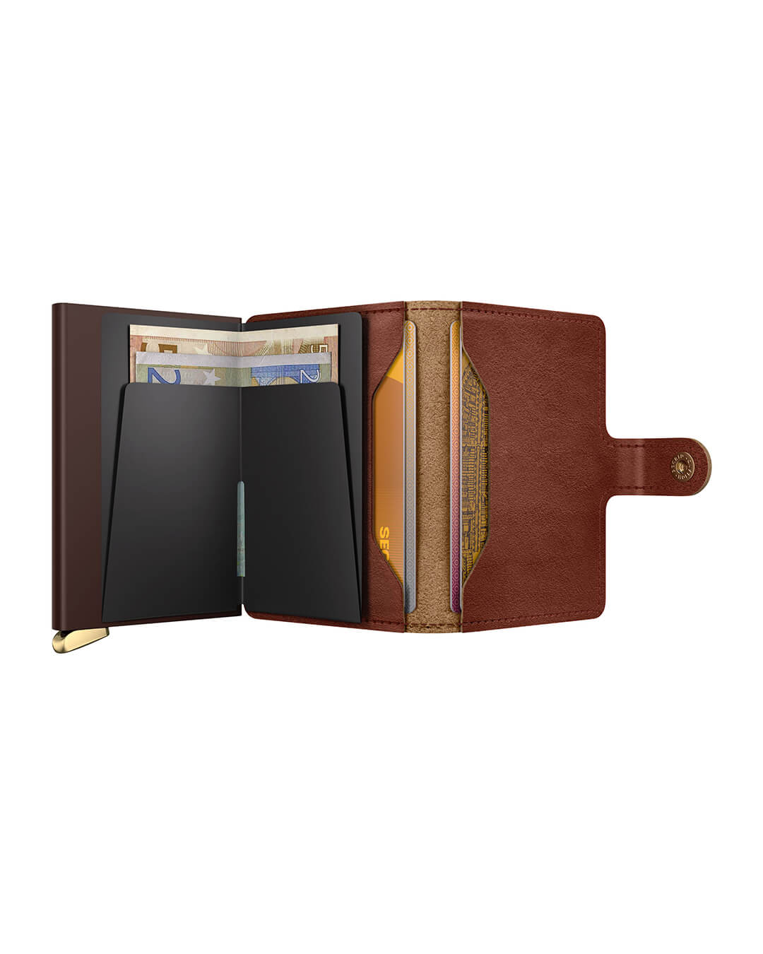 Secrid Wallets One Size Secrid Premium Miniwallet Basco Whiskey