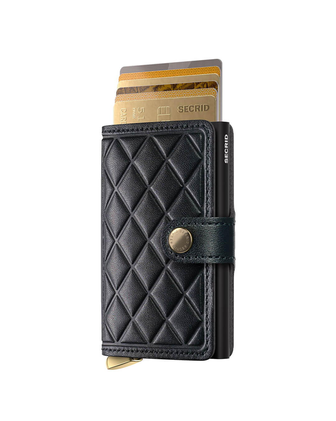 Secrid Wallets One Size Secrid Premium Miniwallet Emboss Diamond Black