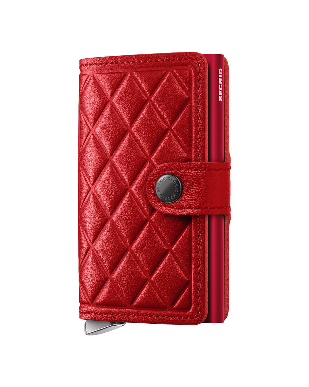 Secrid Wallets One Size Secrid Premium Miniwallet Emboss Diamond Red